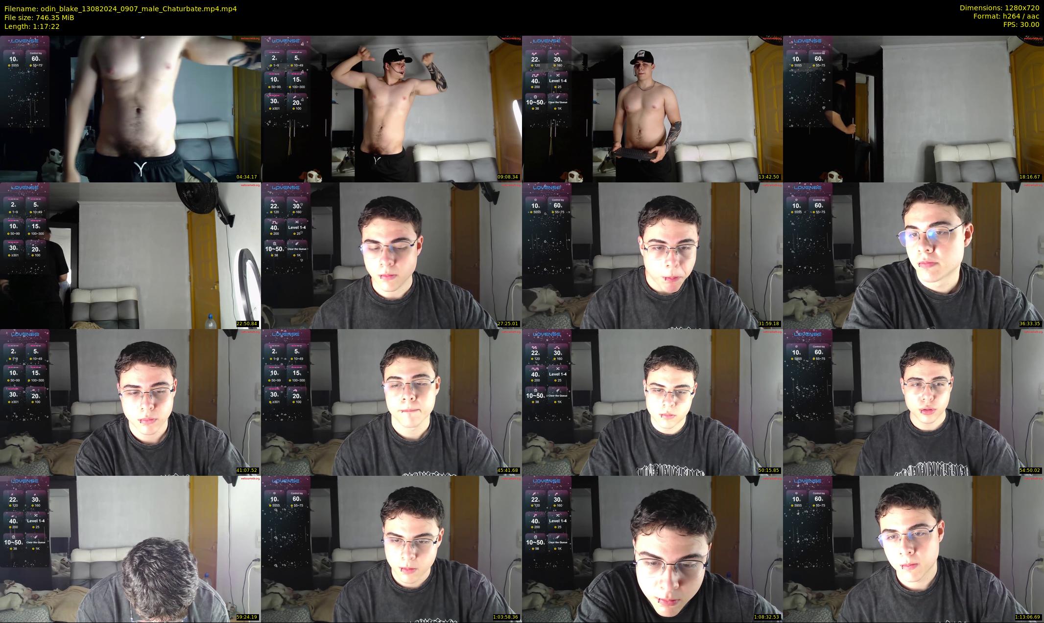 odin_blake — 78 minute Chaturbate male cam show recording, 720p, Aug 13, 2024