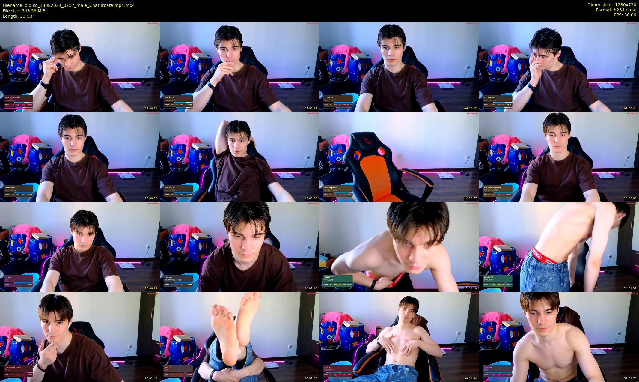 ololkd — 34 minute Chaturbate male cam show recording, 720p, Aug 13, 2024