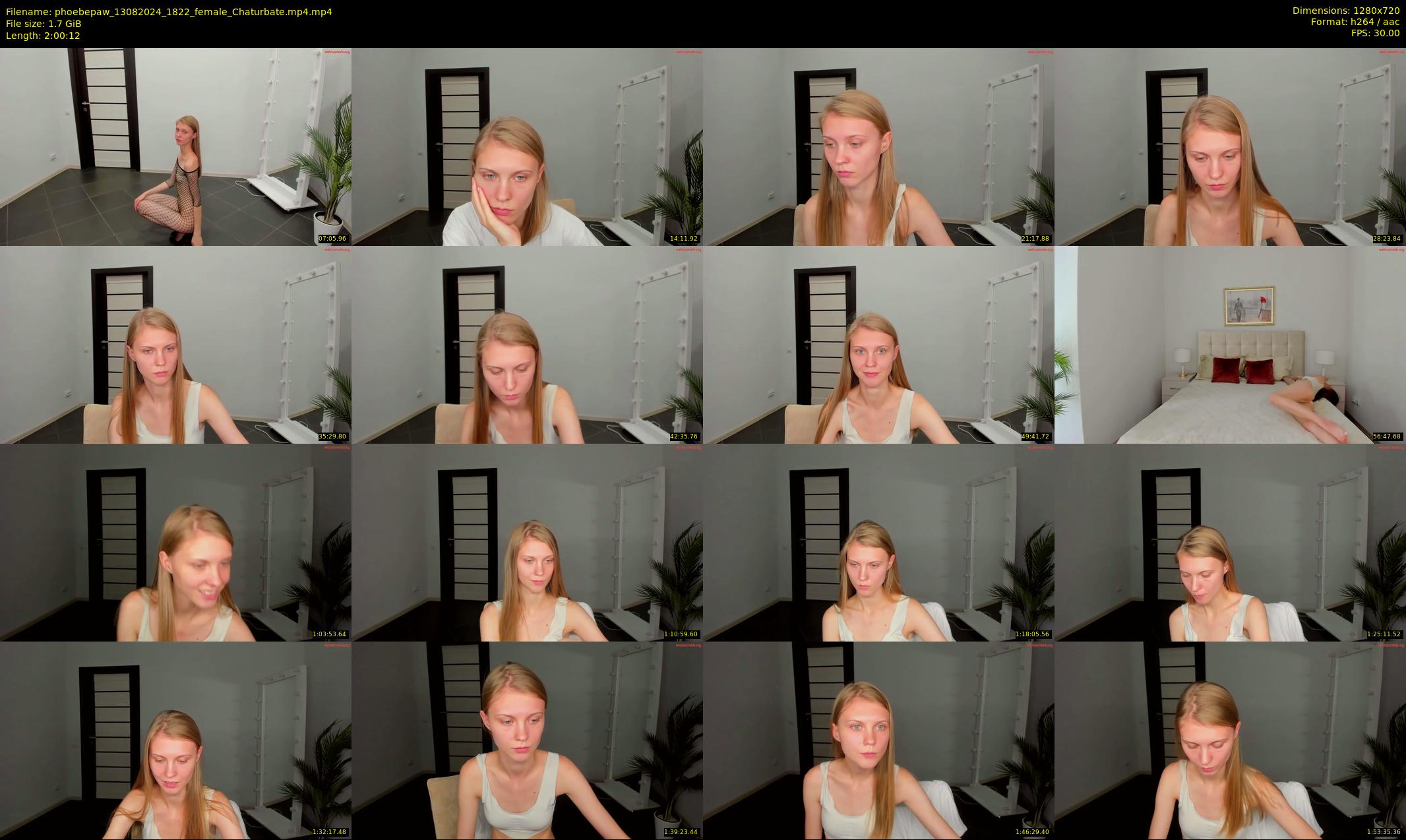 phoebepaw — 121 minute Chaturbate female cam show recording, 720p, Aug 13, 2024
