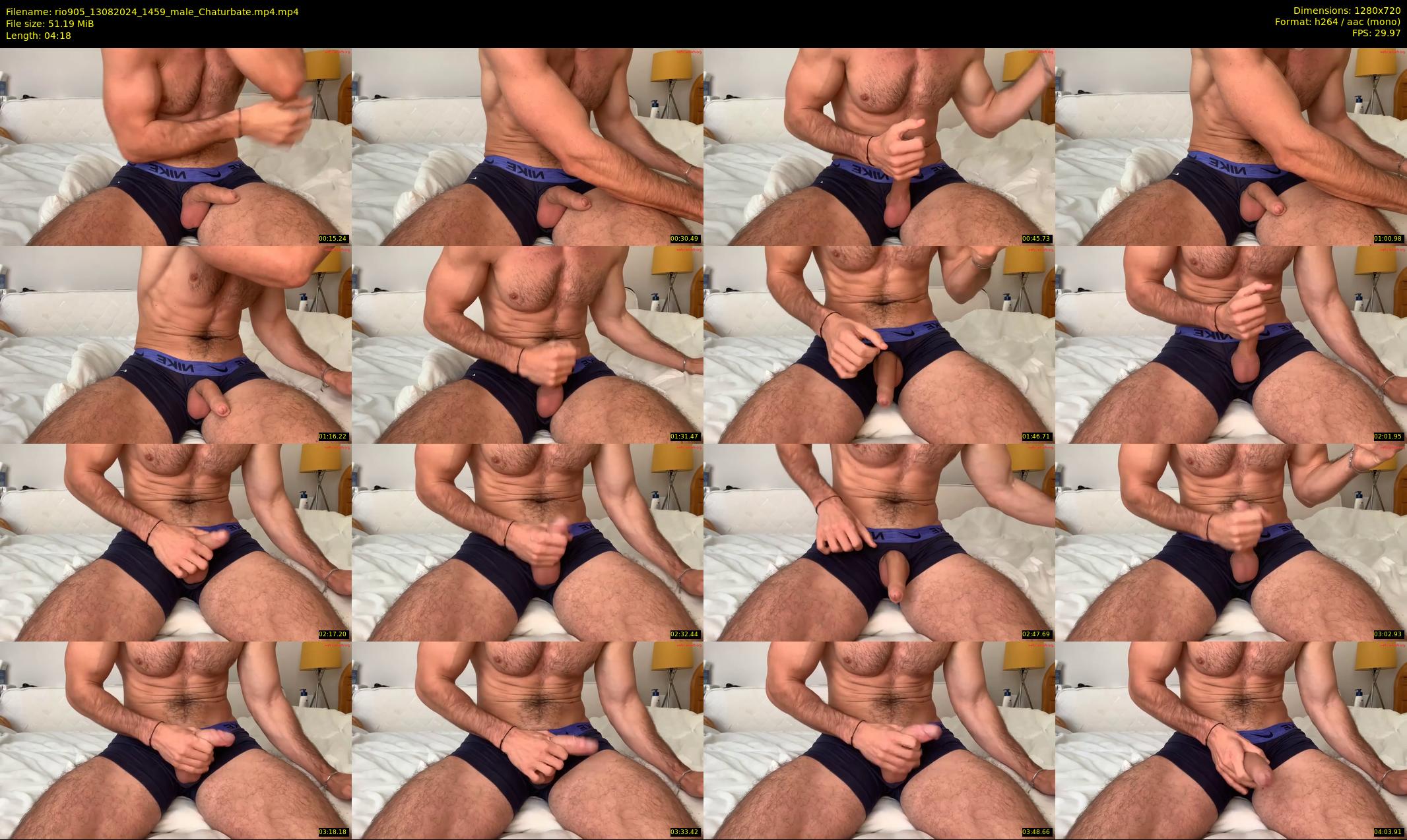 rio905 — 5 minute Chaturbate male cam show recording, 720p, Aug 13, 2024