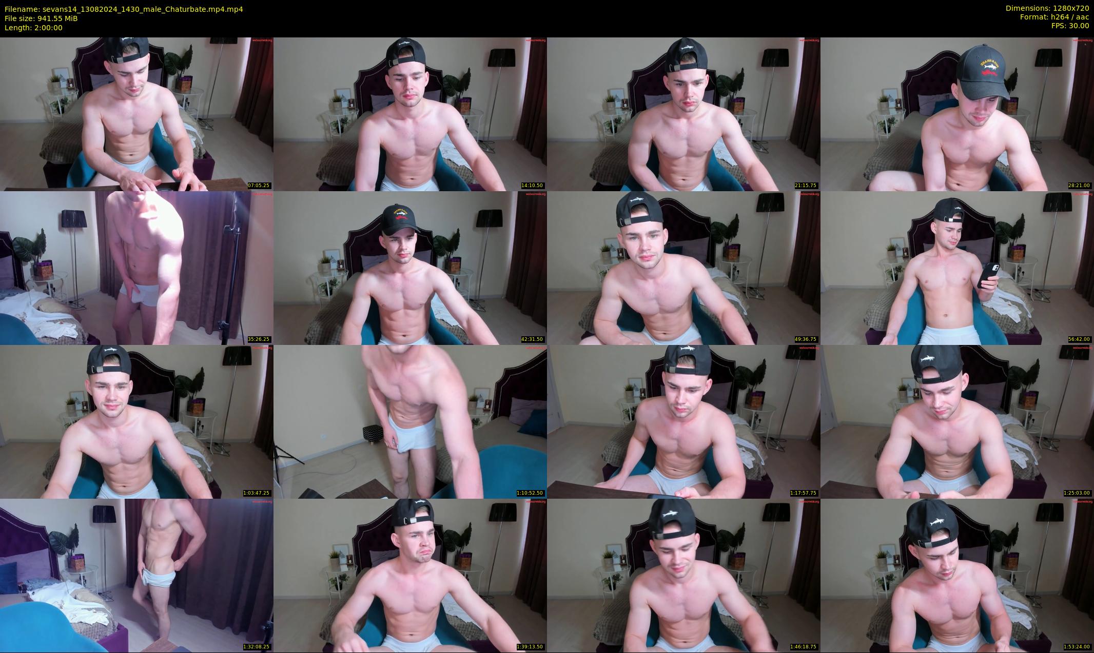 sevans14 — 120 minute Chaturbate male cam show recording, 720p, Aug 13, 2024