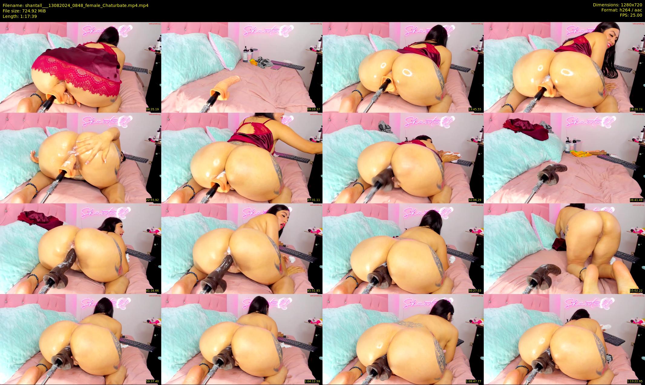 shantall__ — 78 minute Chaturbate female cam show recording, 720p, Aug 13, 2024