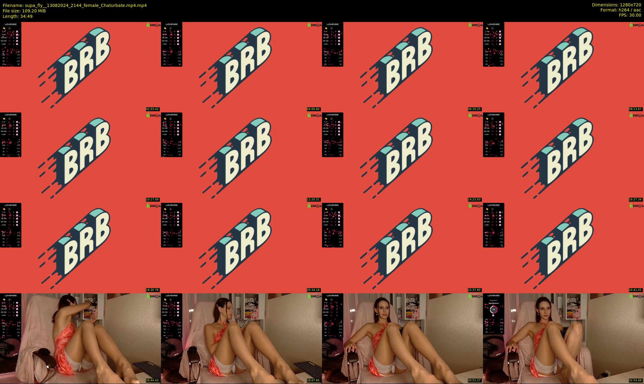 supa_fly_ — 35 minute Chaturbate female cam show recording, 720p, Aug 13, 2024