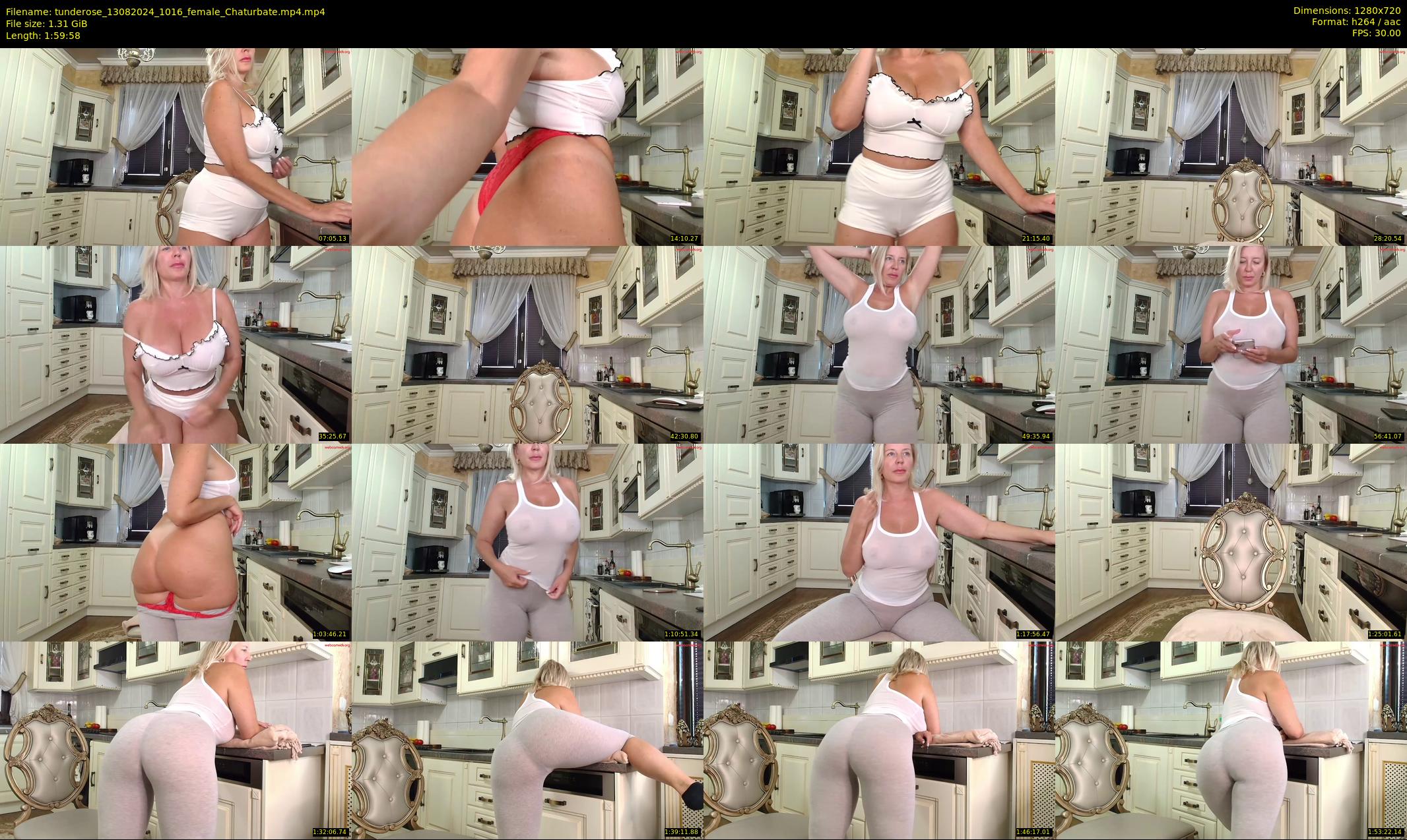tunderose — 120 minute Chaturbate female cam show recording, 720p, Aug 13, 2024