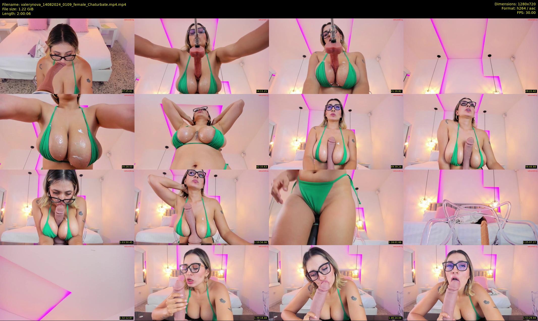 valerynova — 121 minute Chaturbate female cam show recording, 720p, Aug 14, 2024