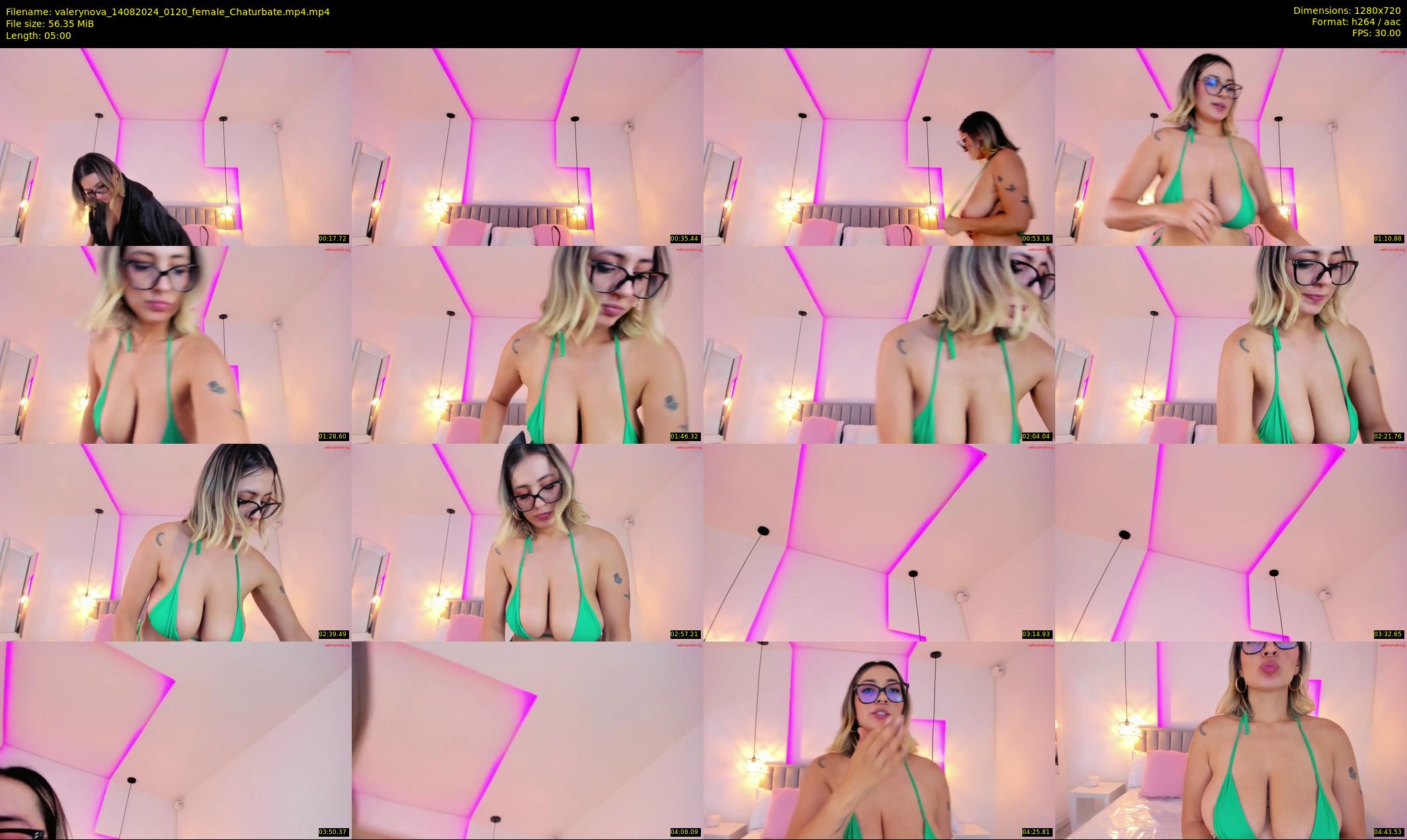 valerynova — 5 minute Chaturbate female cam show recording, 720p, Aug 14, 2024