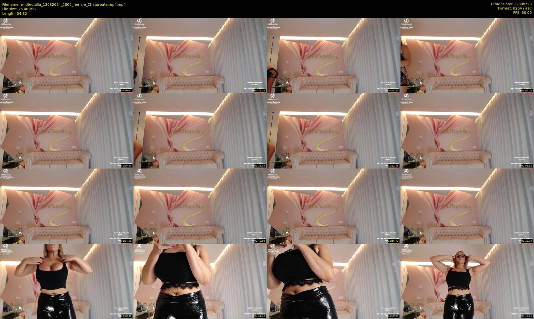 wildtequilla — 5 minute Chaturbate couple cam show recording, 720p, Aug 13, 2024