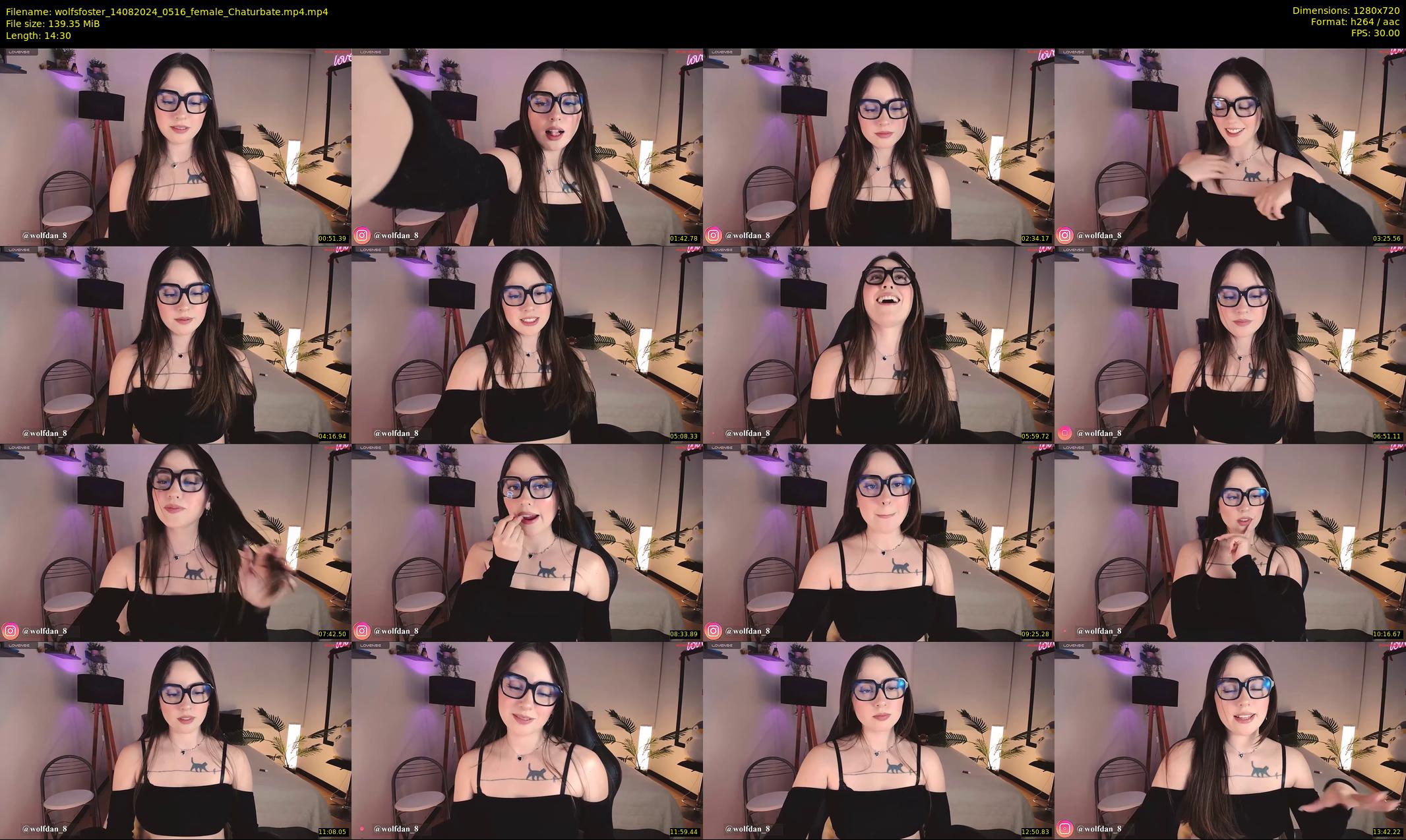 wolfsfoster — 15 minute Chaturbate couple cam show recording, 720p, Aug 14, 2024