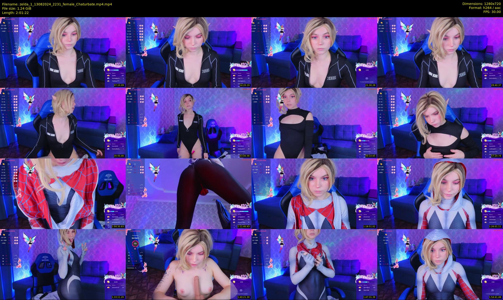 zelda_1 — 122 minute Chaturbate female cam show recording, 720p, Aug 13, 2024