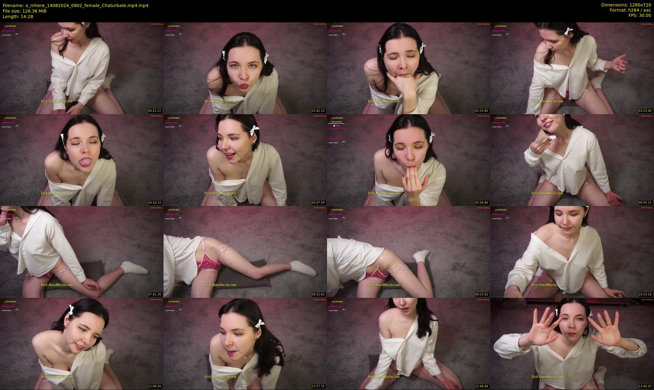 a_mhere — 15 minute Chaturbate couple cam show recording, 720p, Aug 14, 2024