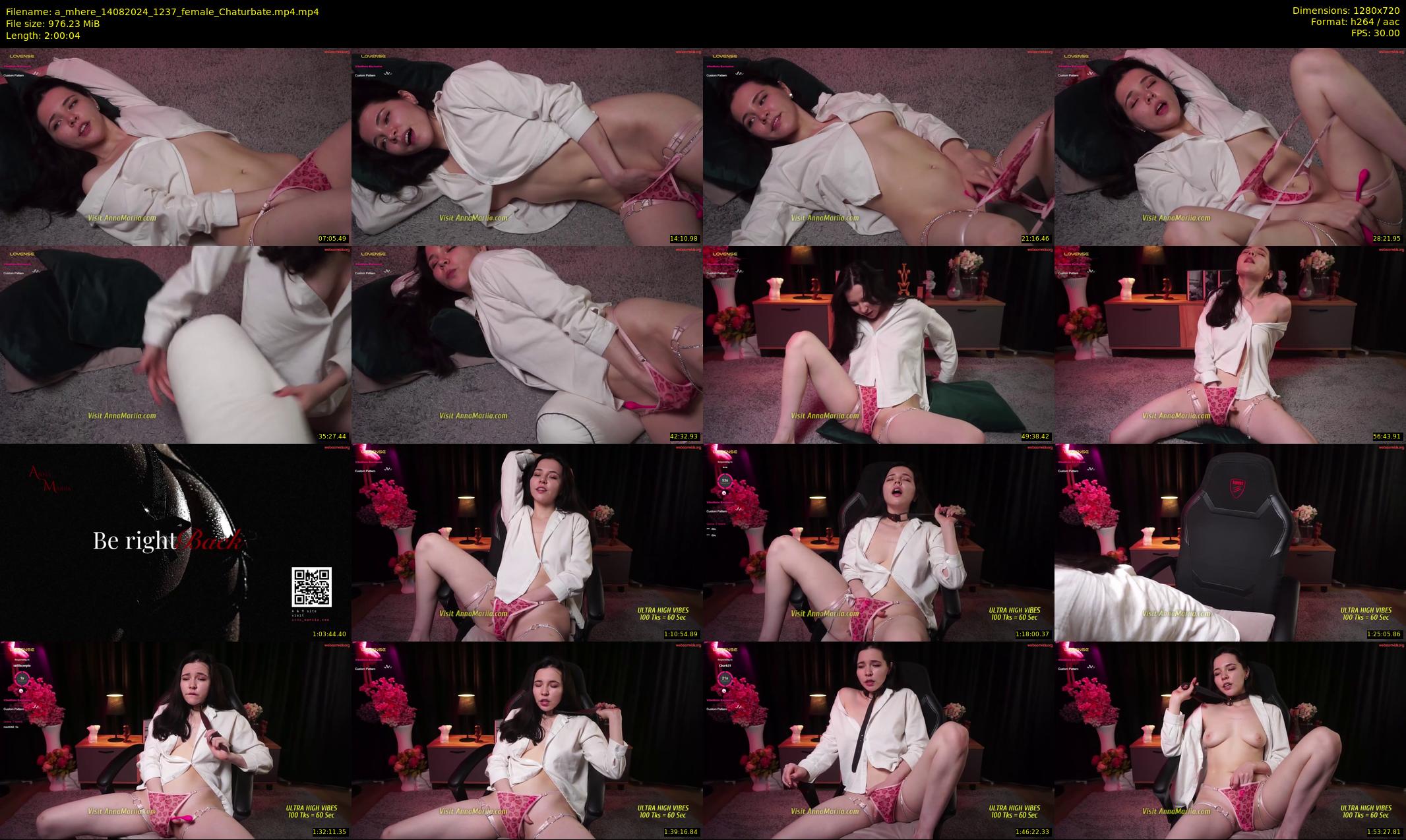 a_mhere — 121 minute Chaturbate couple cam show recording, 720p, Aug 14, 2024
