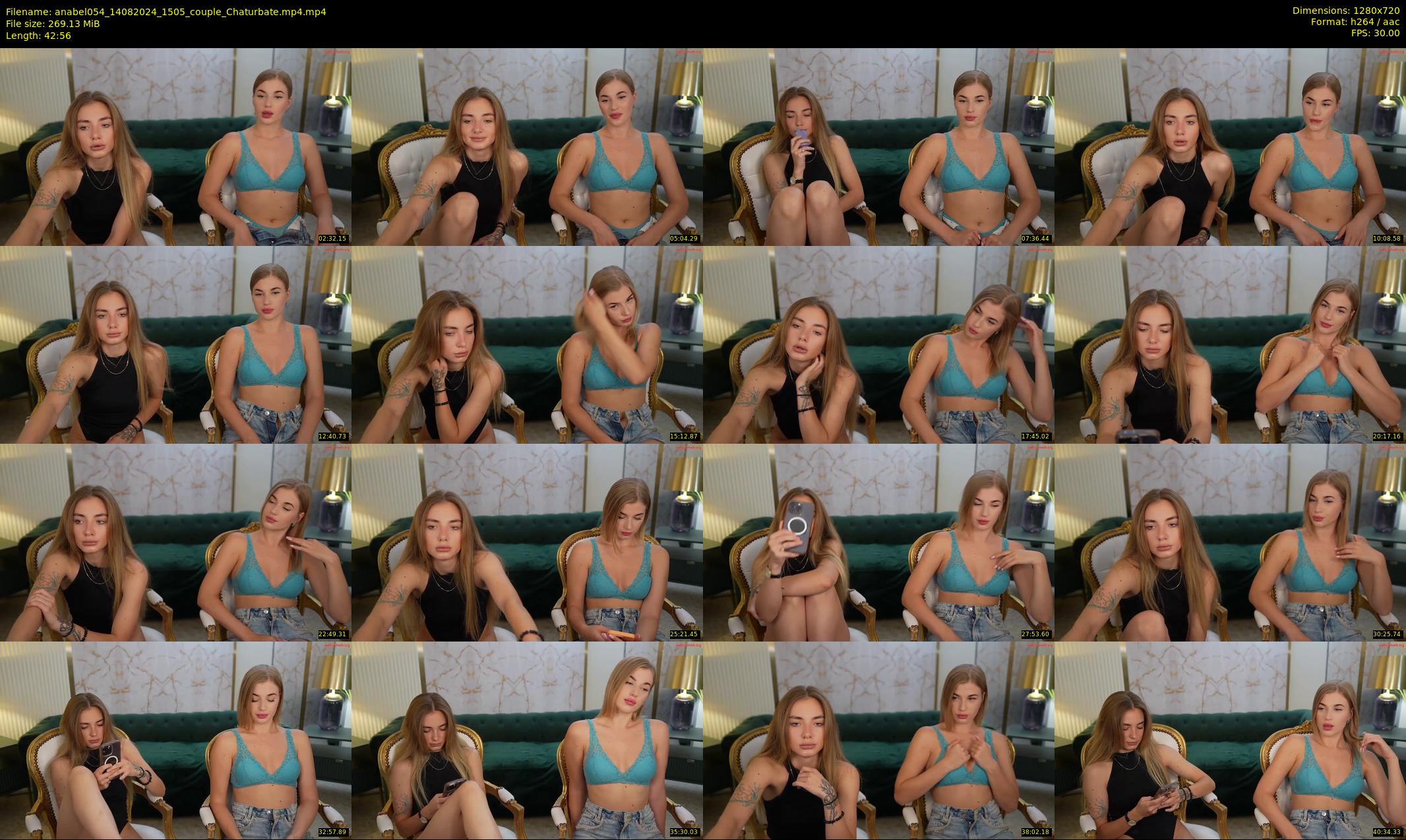 anabel054 — 43 minute Chaturbate female cam show recording, 720p, Aug 14, 2024
