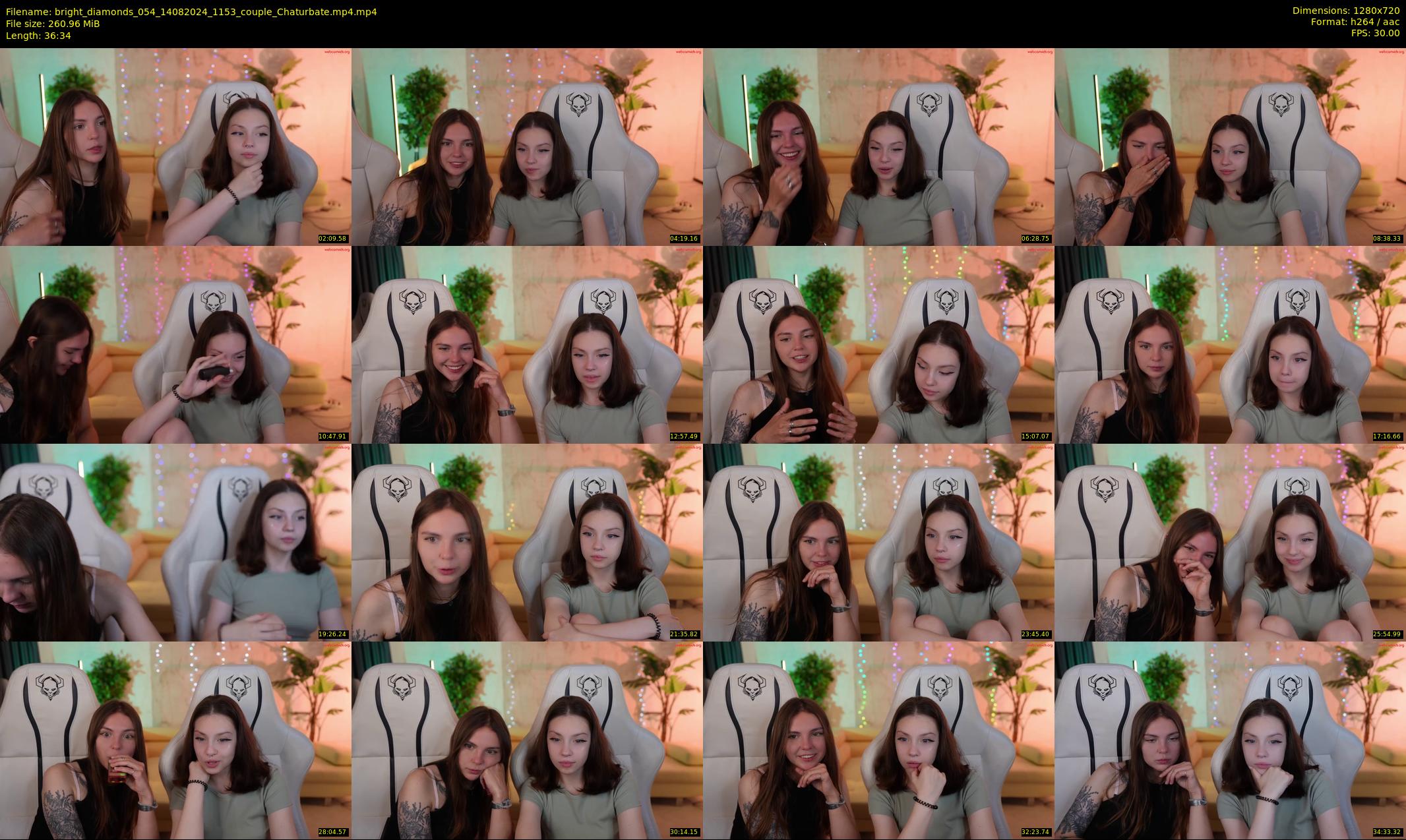 bright_diamonds_054 — 37 minute Chaturbate couple cam show recording, 720p, Aug 14, 2024