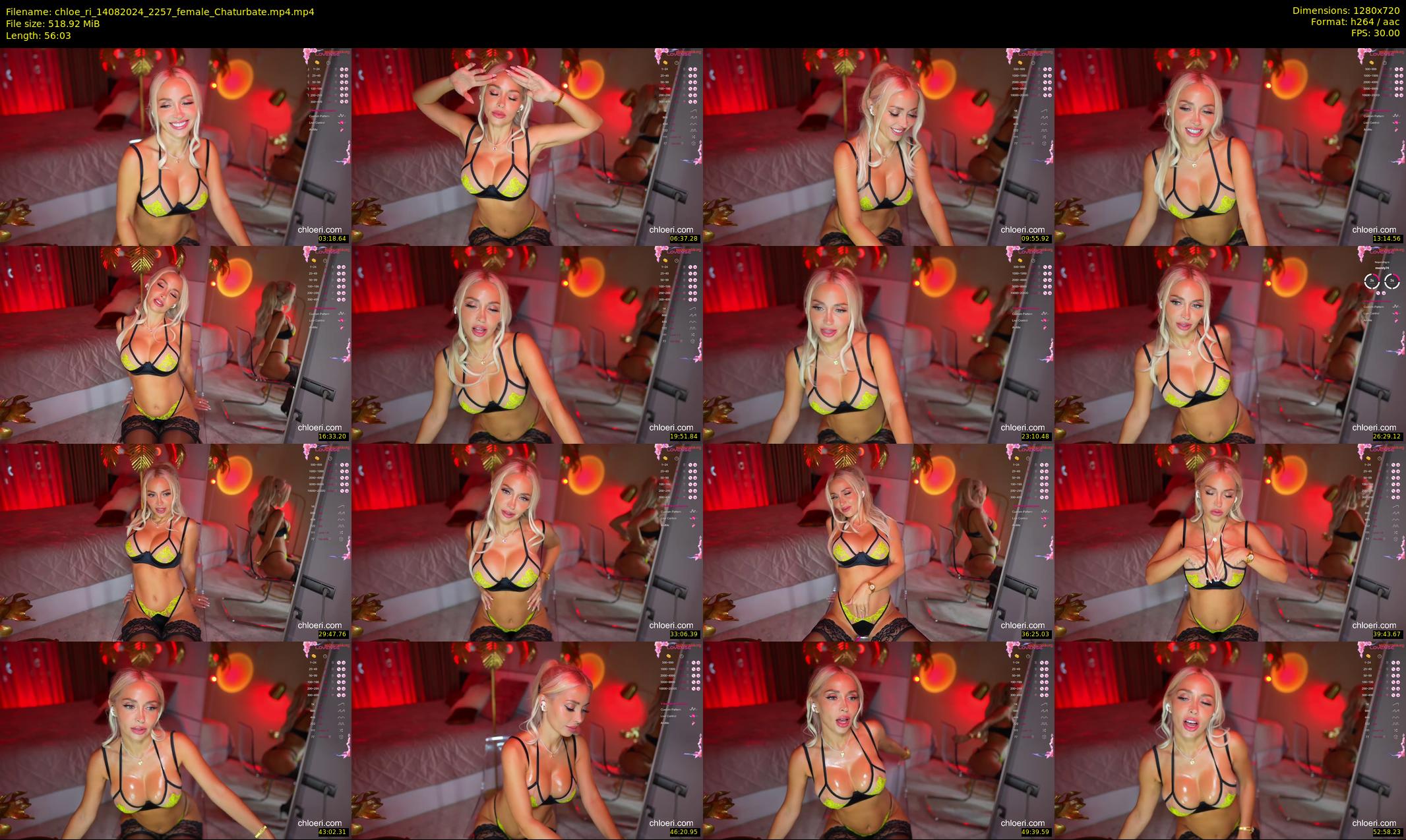 chloe_ri — 57 minute Chaturbate female cam show recording, 720p, Aug 14, 2024