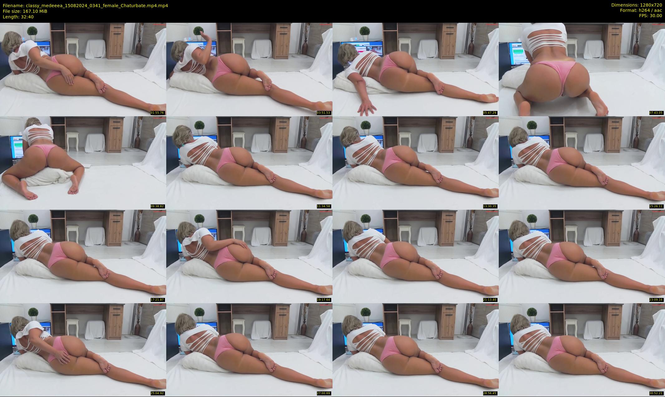 classy_medeeea — 33 minute Chaturbate female cam show recording, 720p, Aug 15, 2024
