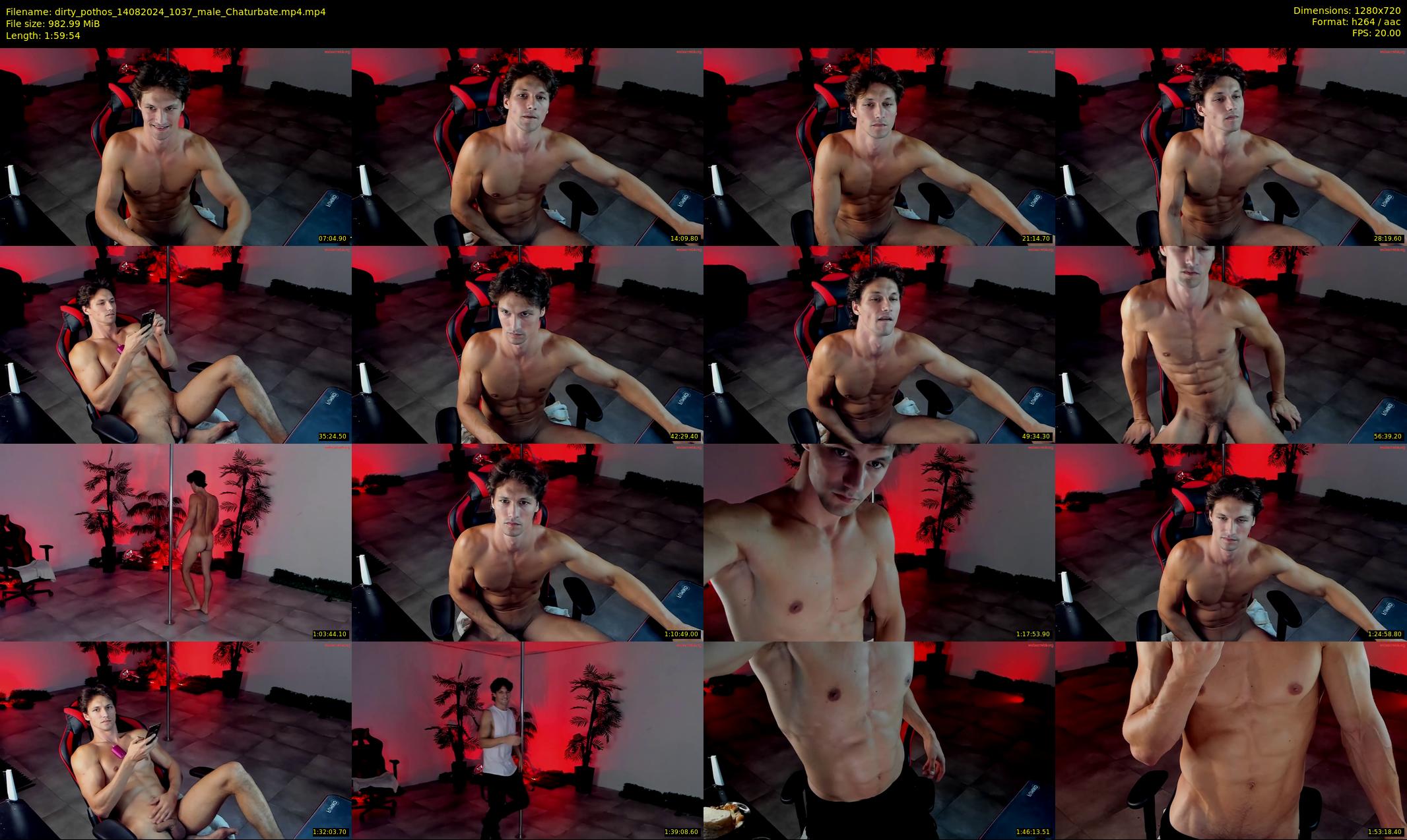 dirty_pothos — 120 minute Chaturbate male cam show recording, 720p, Aug 14, 2024