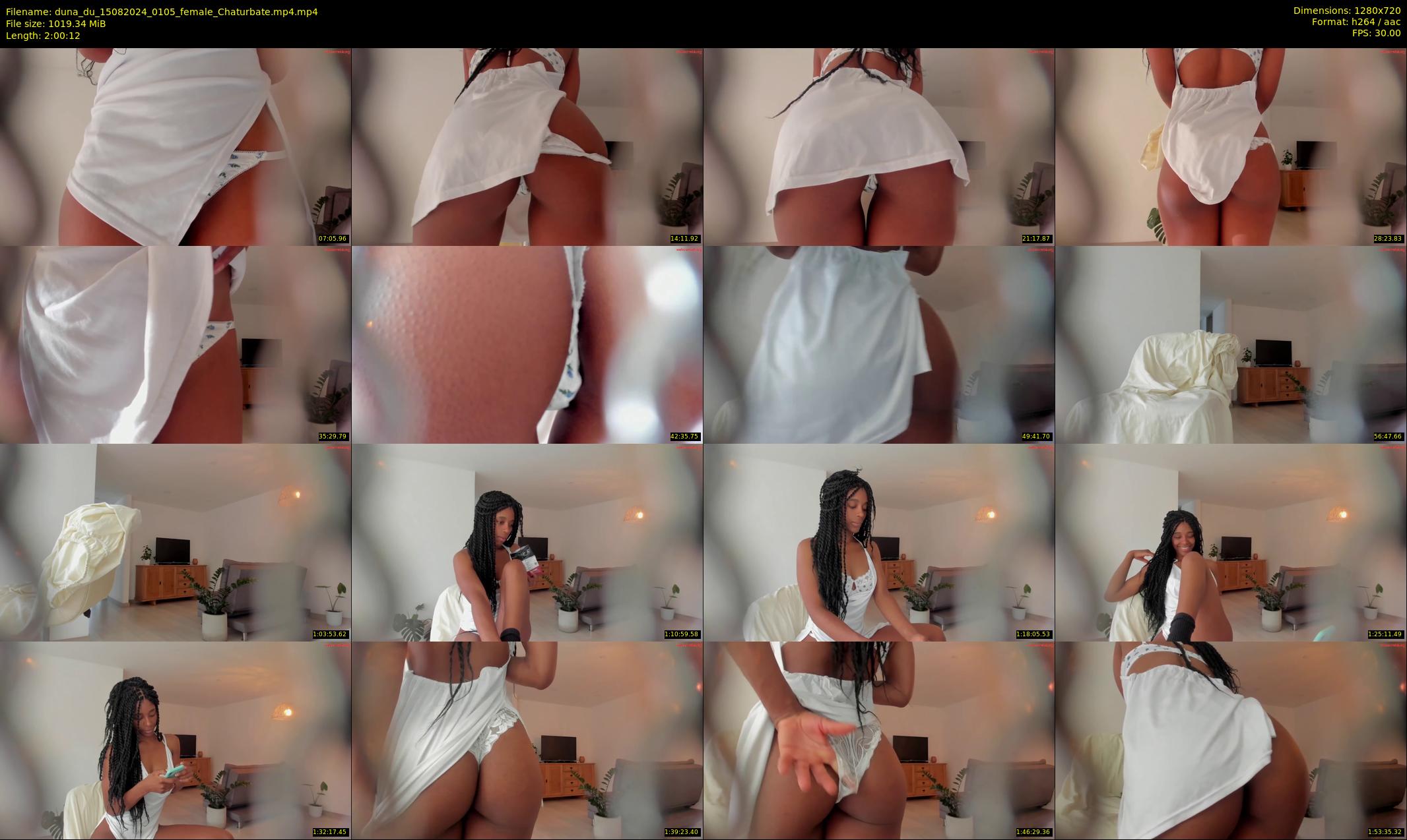 duna_du — 121 minute Chaturbate female cam show recording, 720p, Aug 15, 2024