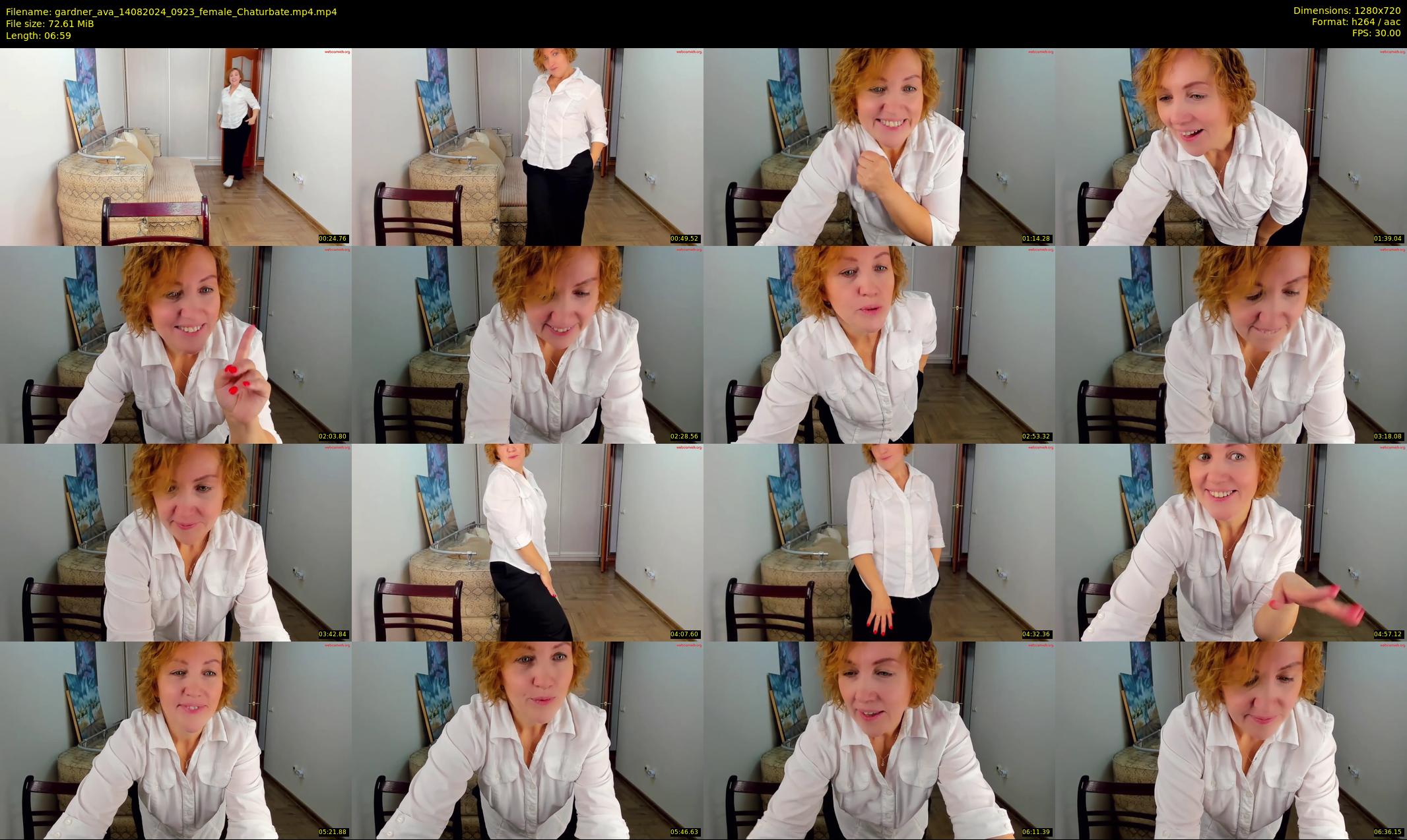 gardner_ava — 7 minute Chaturbate female cam show recording, 720p, Aug 14, 2024