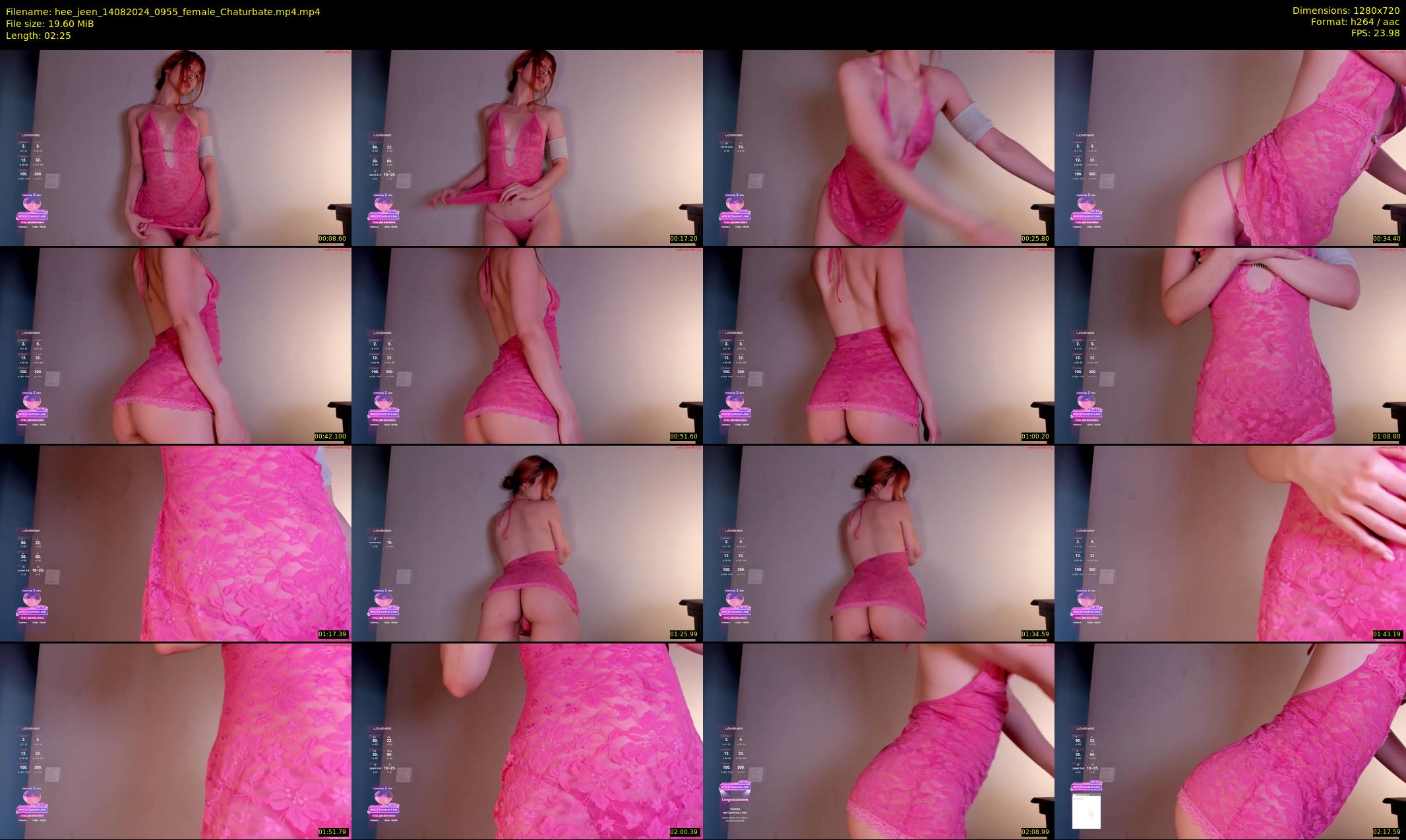 hee_jeen — 3 minute Chaturbate female cam show recording, 720p, Aug 14, 2024