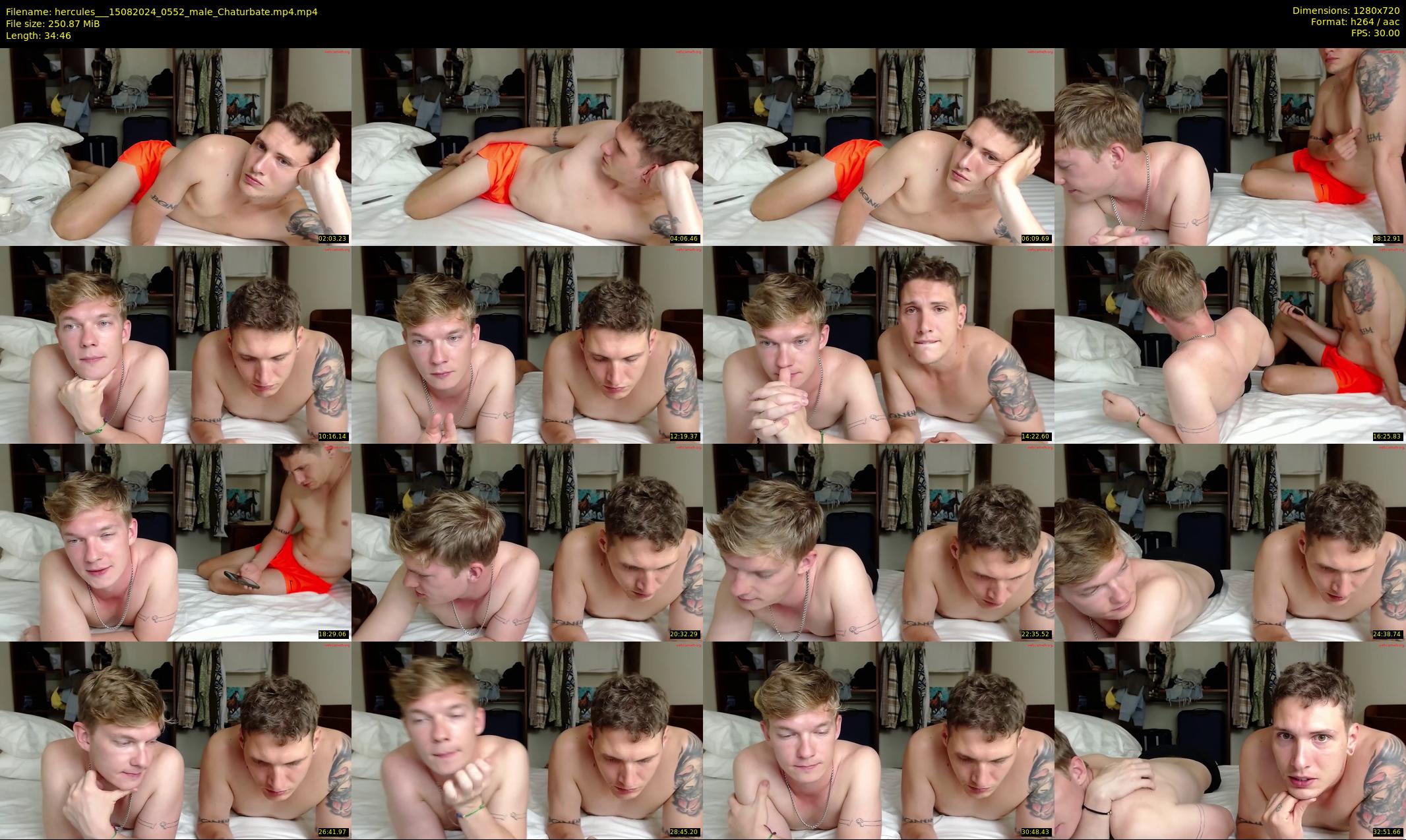 hercules__ — 35 minute Chaturbate male cam show recording, 720p, Aug 15, 2024
