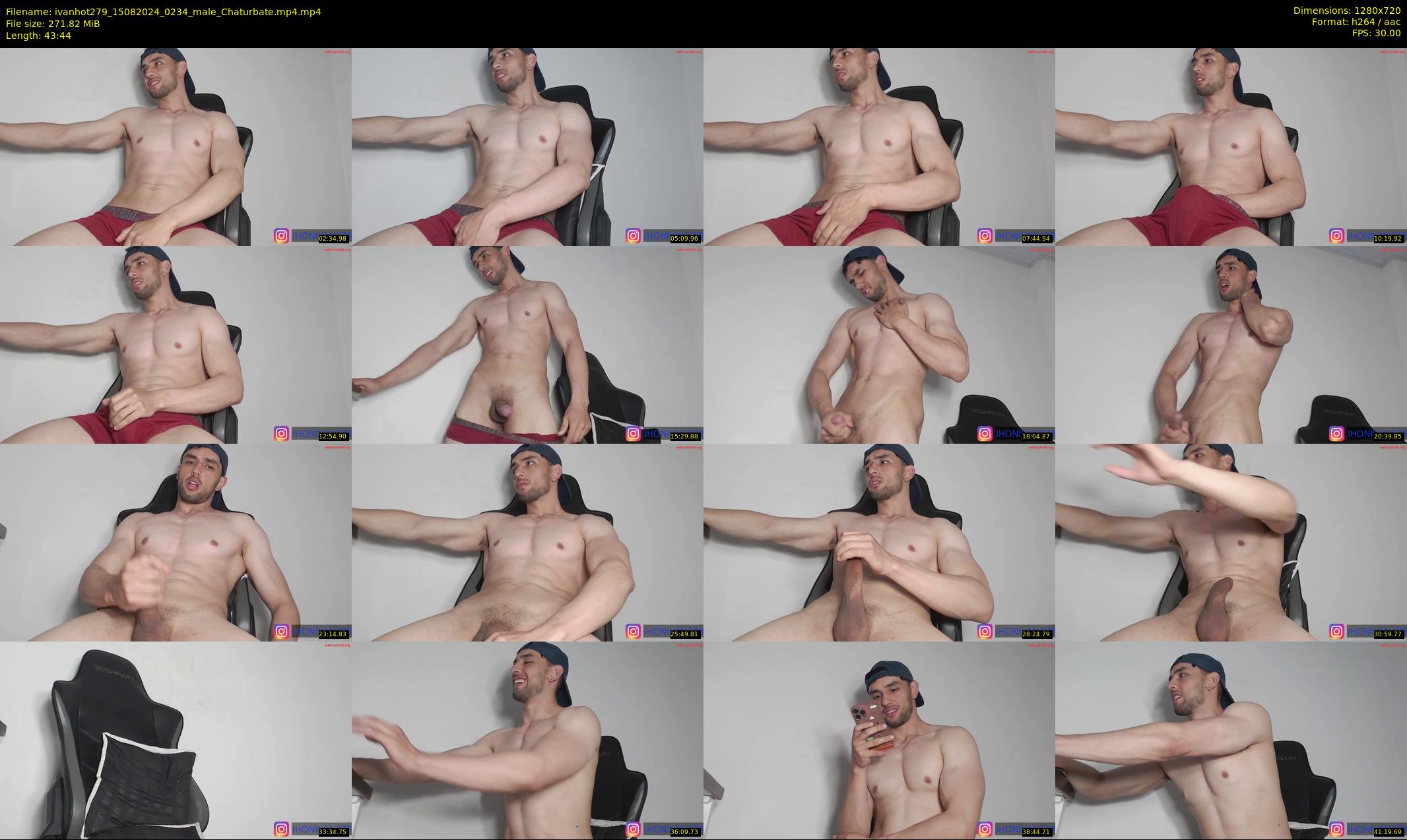 ivanhot279 — 44 minute Chaturbate male cam show recording, 720p, Aug 15, 2024