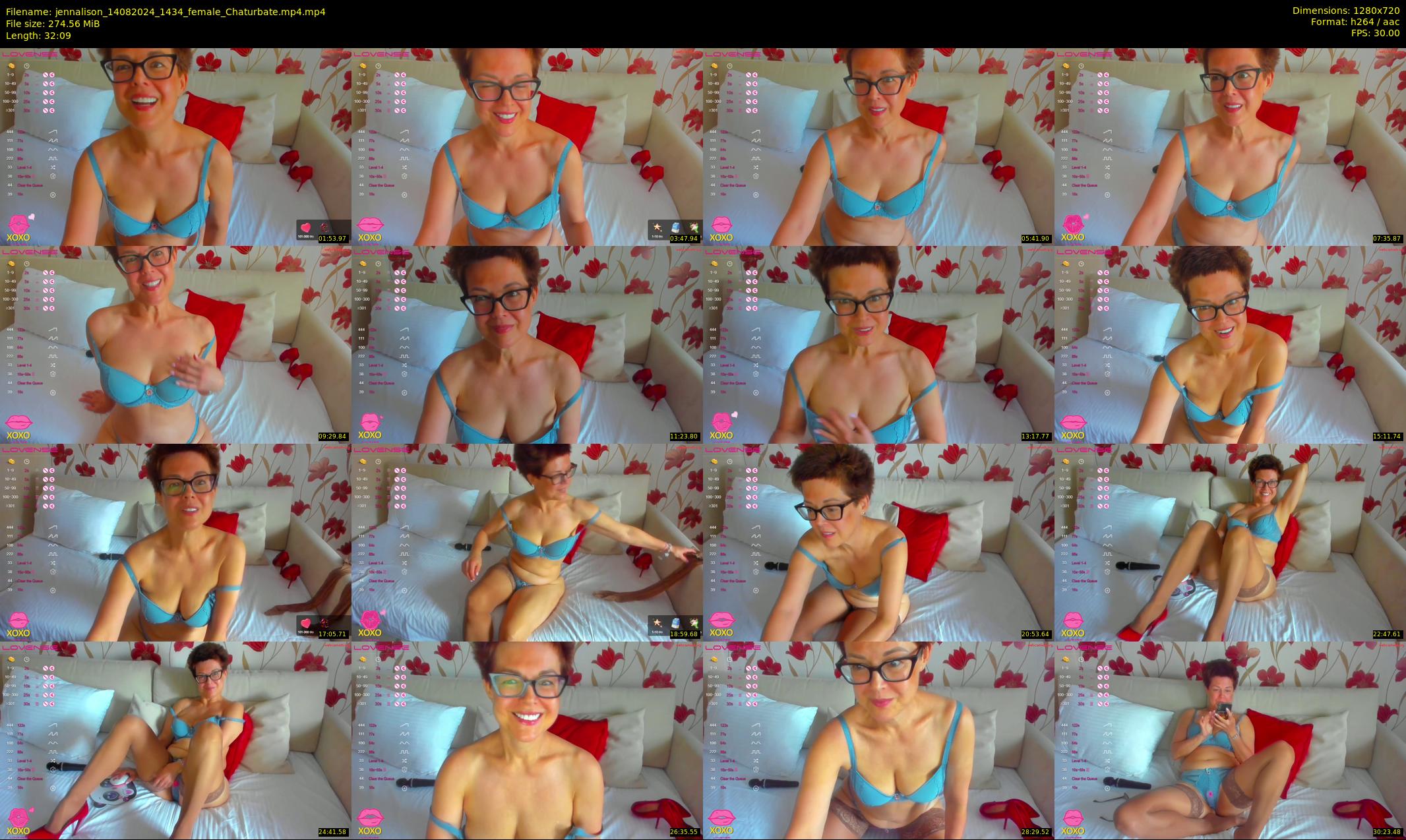 jennalison — 33 minute Chaturbate female cam show recording, 720p, Aug 14, 2024