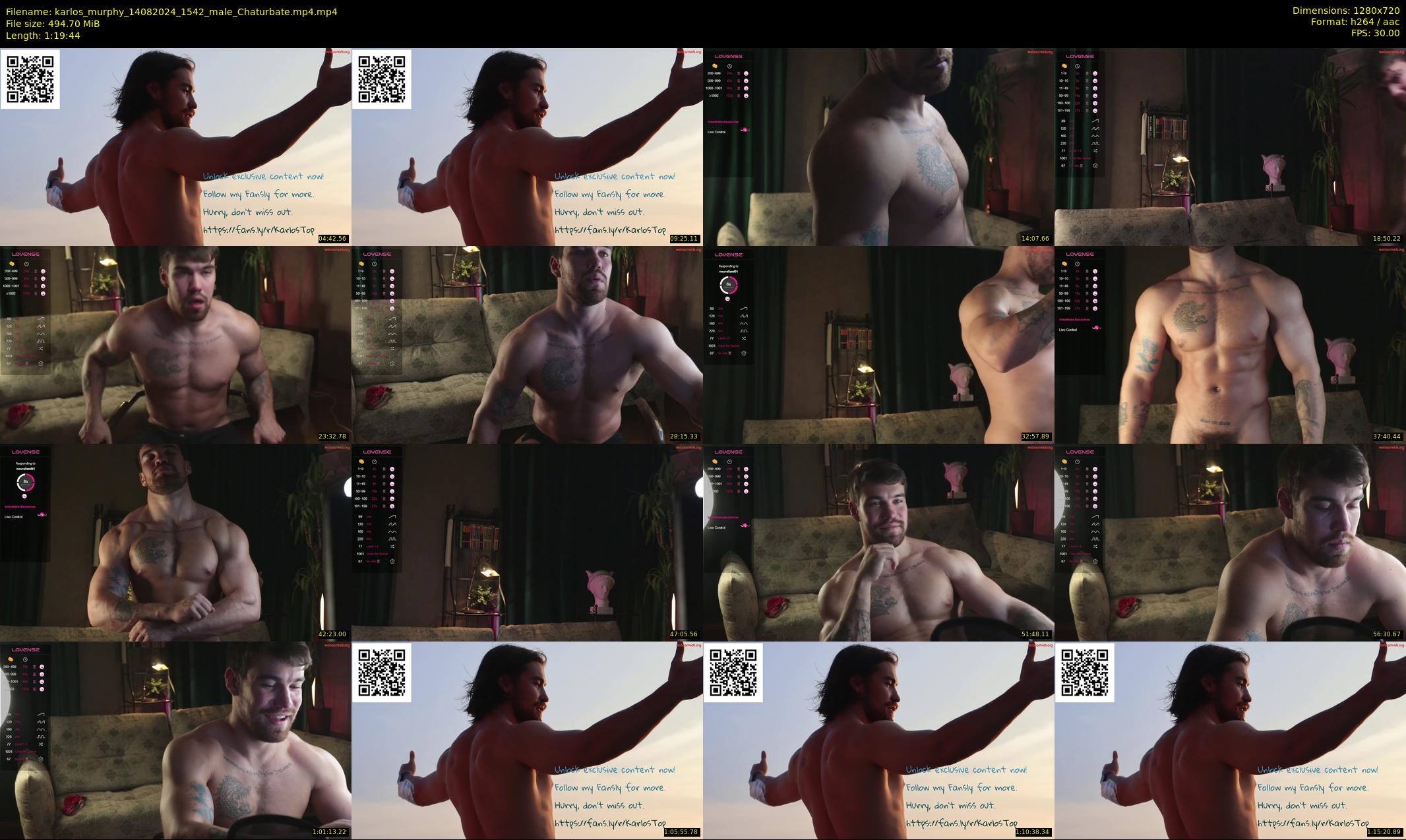 karlos_murphy — 80 minute Chaturbate male cam show recording, 720p, Aug 14, 2024