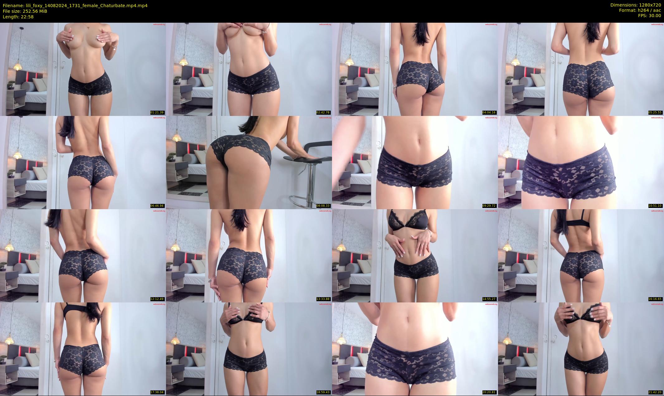 lili_foxy — 23 minute Chaturbate female cam show recording, 720p, Aug 14, 2024