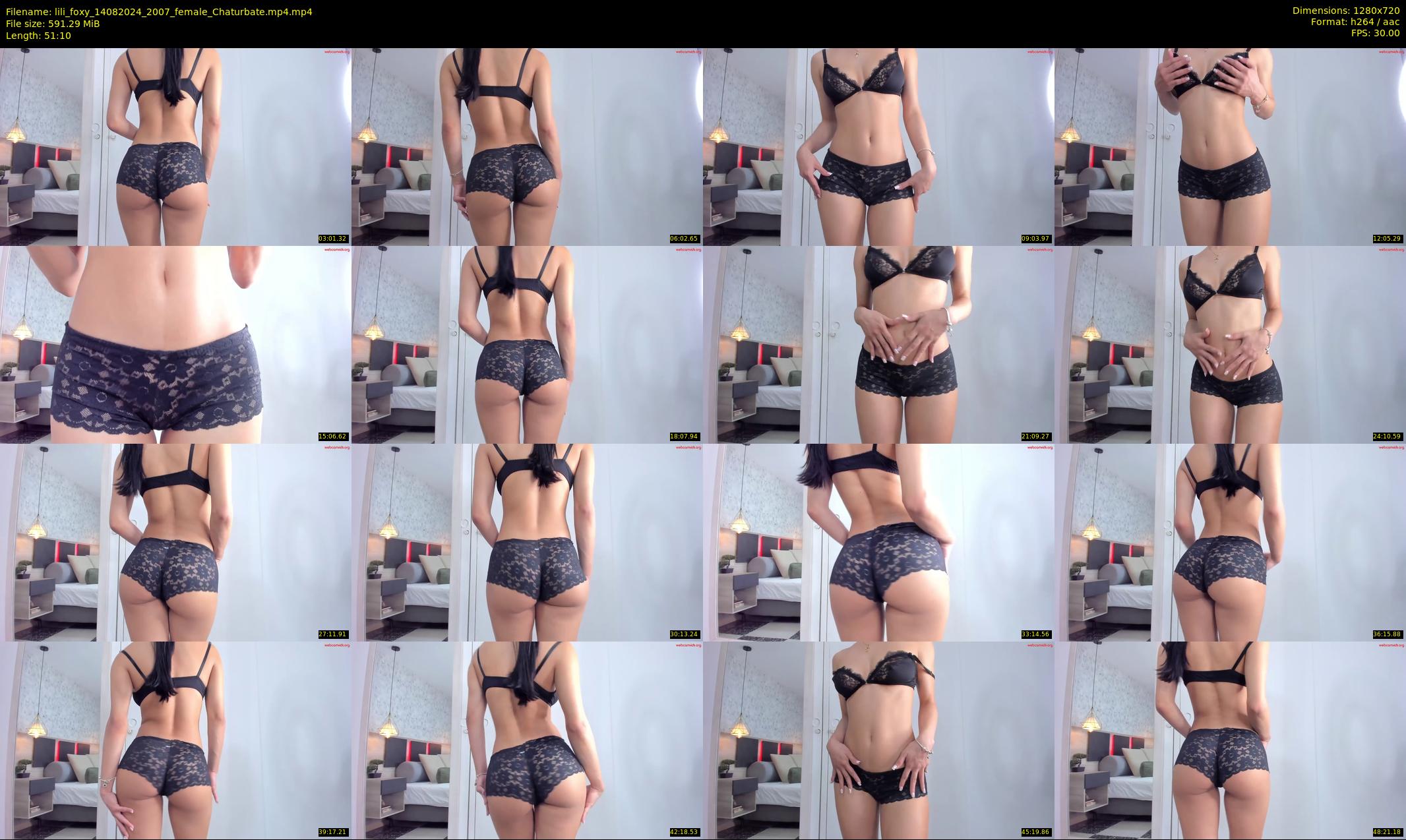 lili_foxy — 52 minute Chaturbate female cam show recording, 720p, Aug 14, 2024