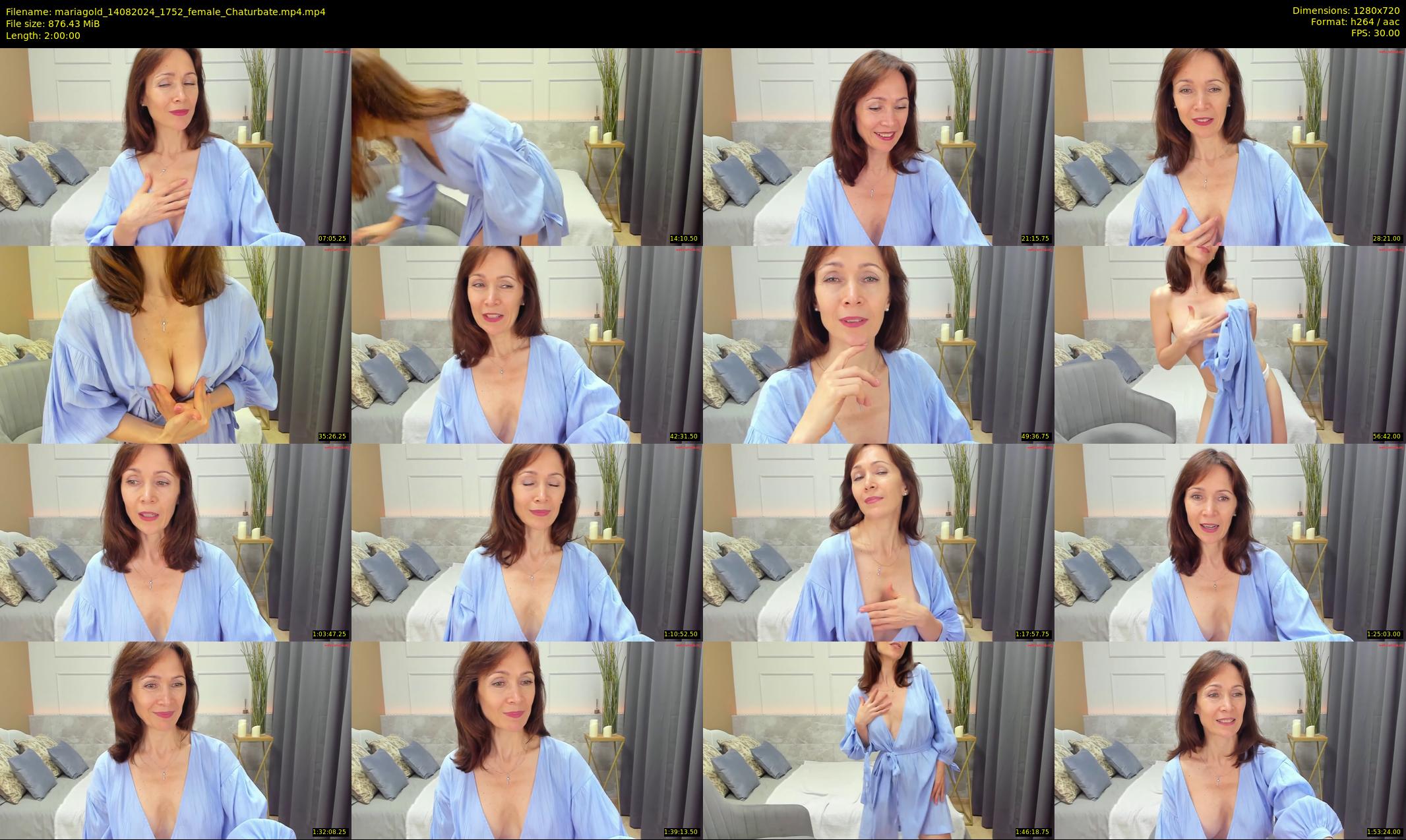 mariagold — 120 minute Chaturbate female cam show recording, 720p, Aug 14, 2024