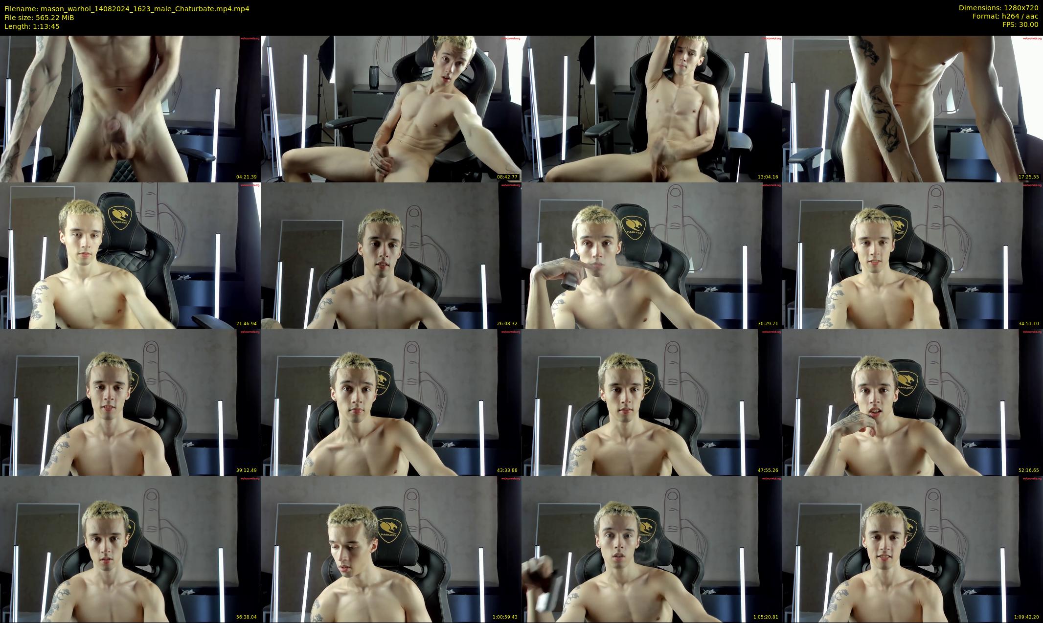 mason_warhol — 74 minute Chaturbate male cam show recording, 720p, Aug 14, 2024