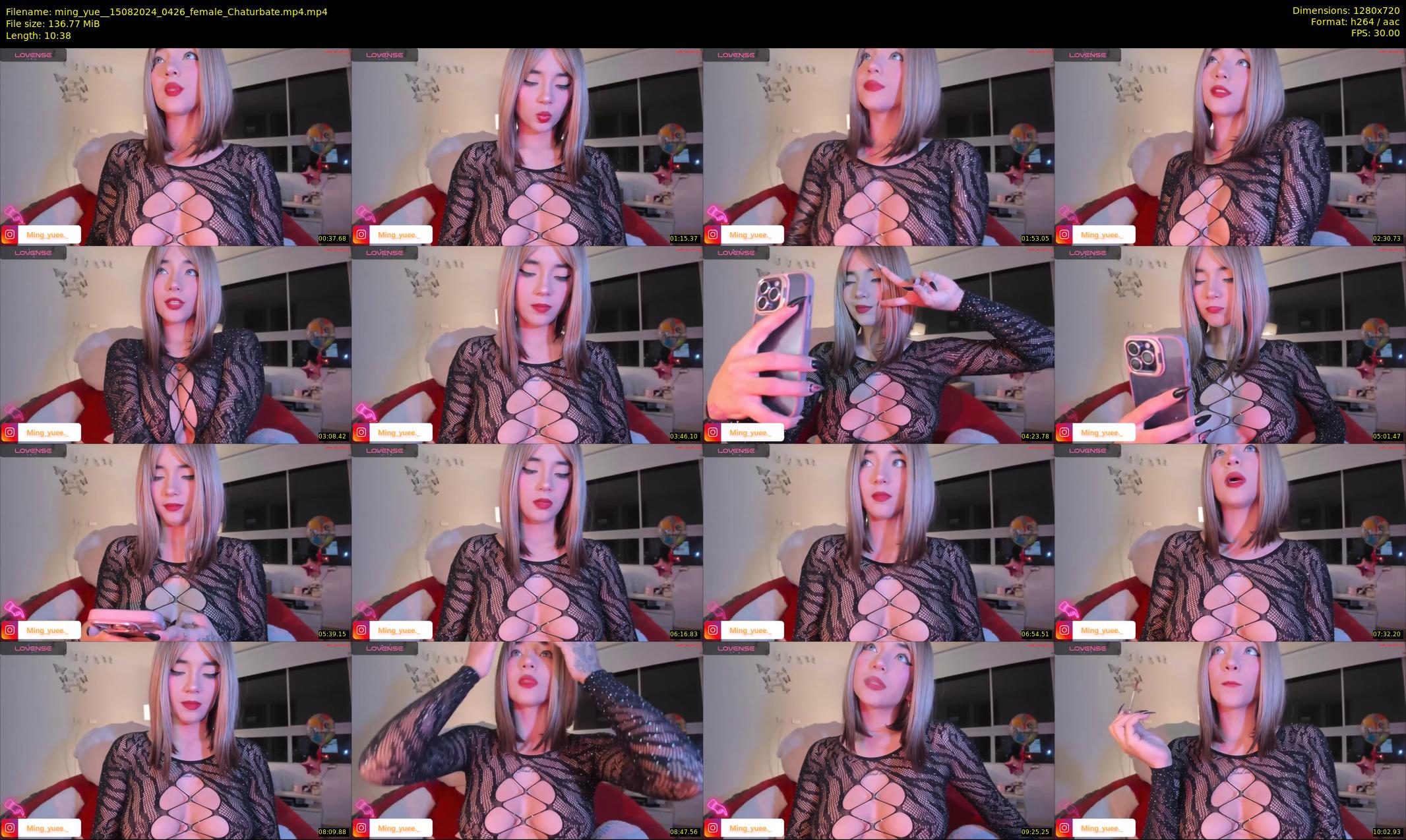 ming_yue_ — 11 minute Chaturbate female cam show recording, 720p, Aug 15, 2024