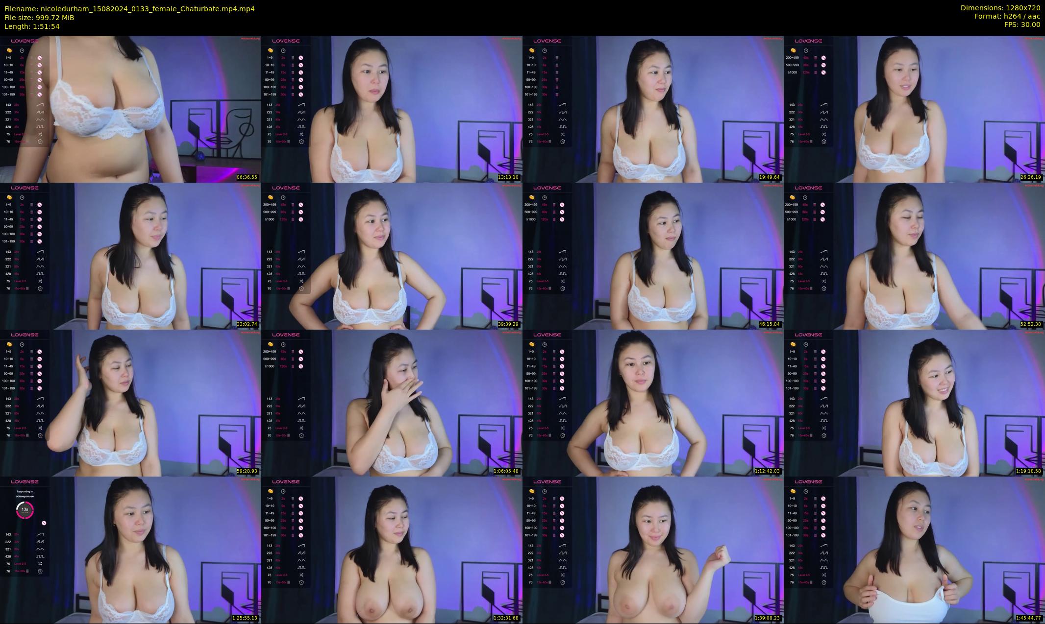 nicoledurham — 112 minute Chaturbate female cam show recording, 720p, Aug 15, 2024