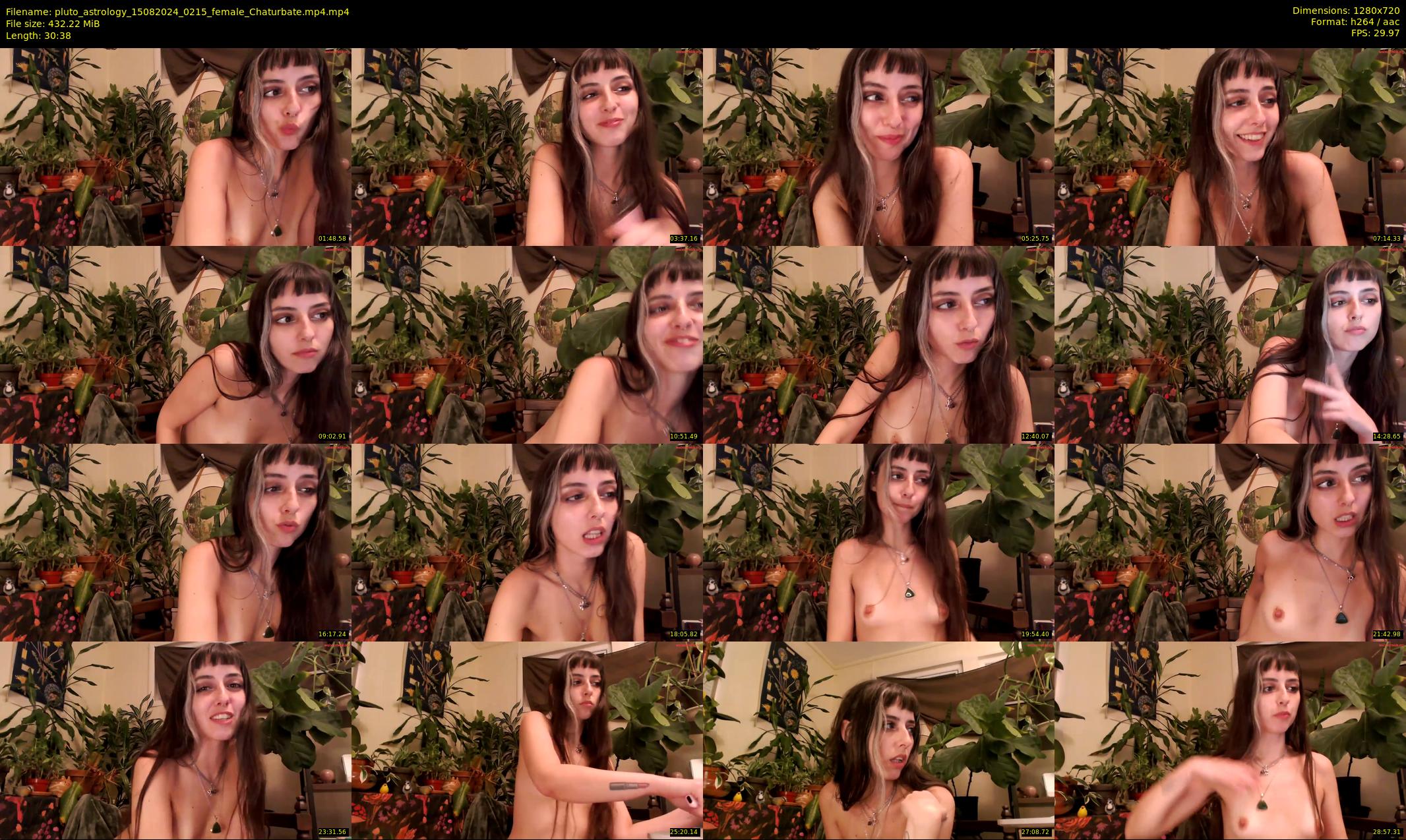 pluto_astrology — 31 minute Chaturbate female cam show recording, 720p, Aug 15, 2024
