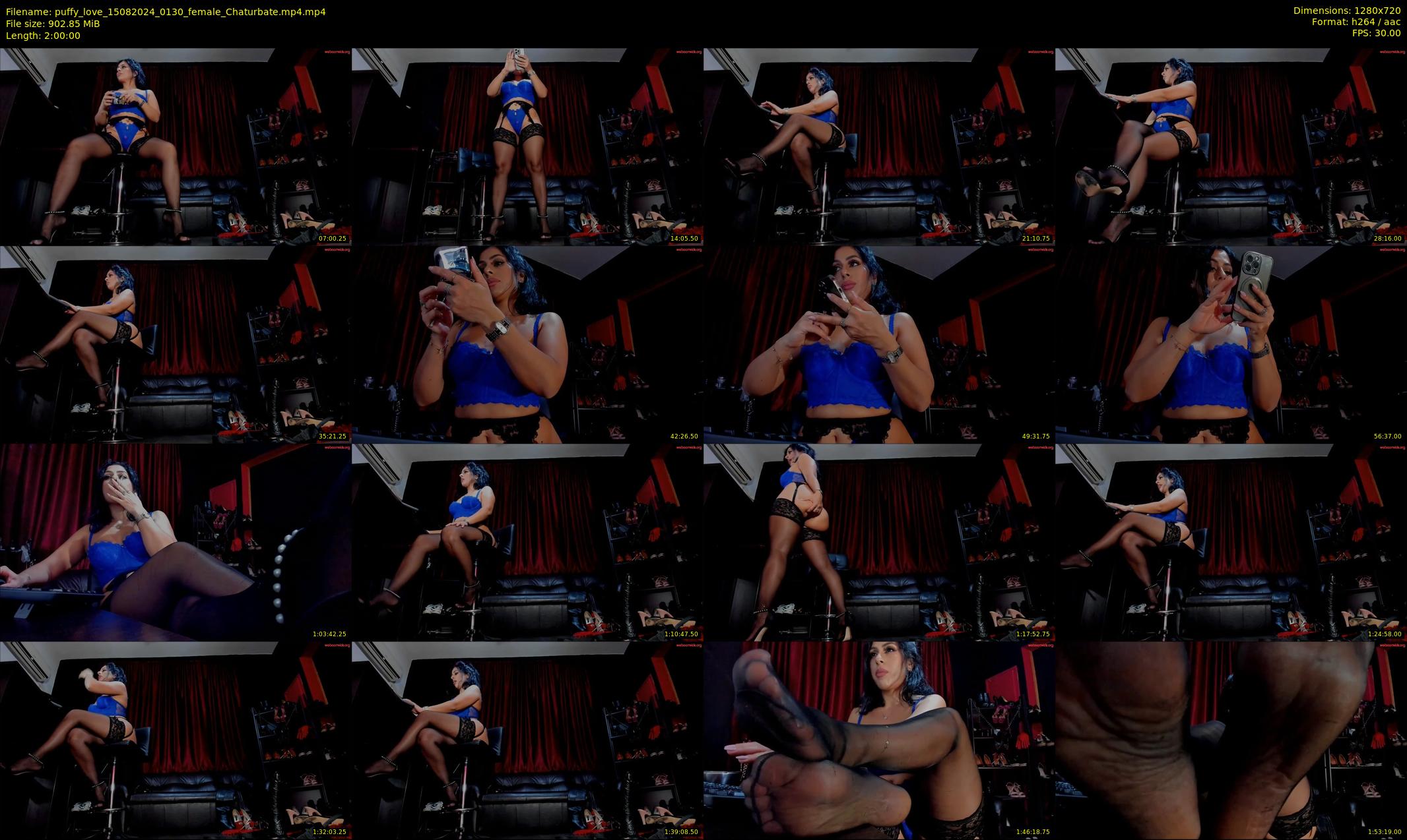 puffy_love — 120 minute Chaturbate female cam show recording, 720p, Aug 15, 2024