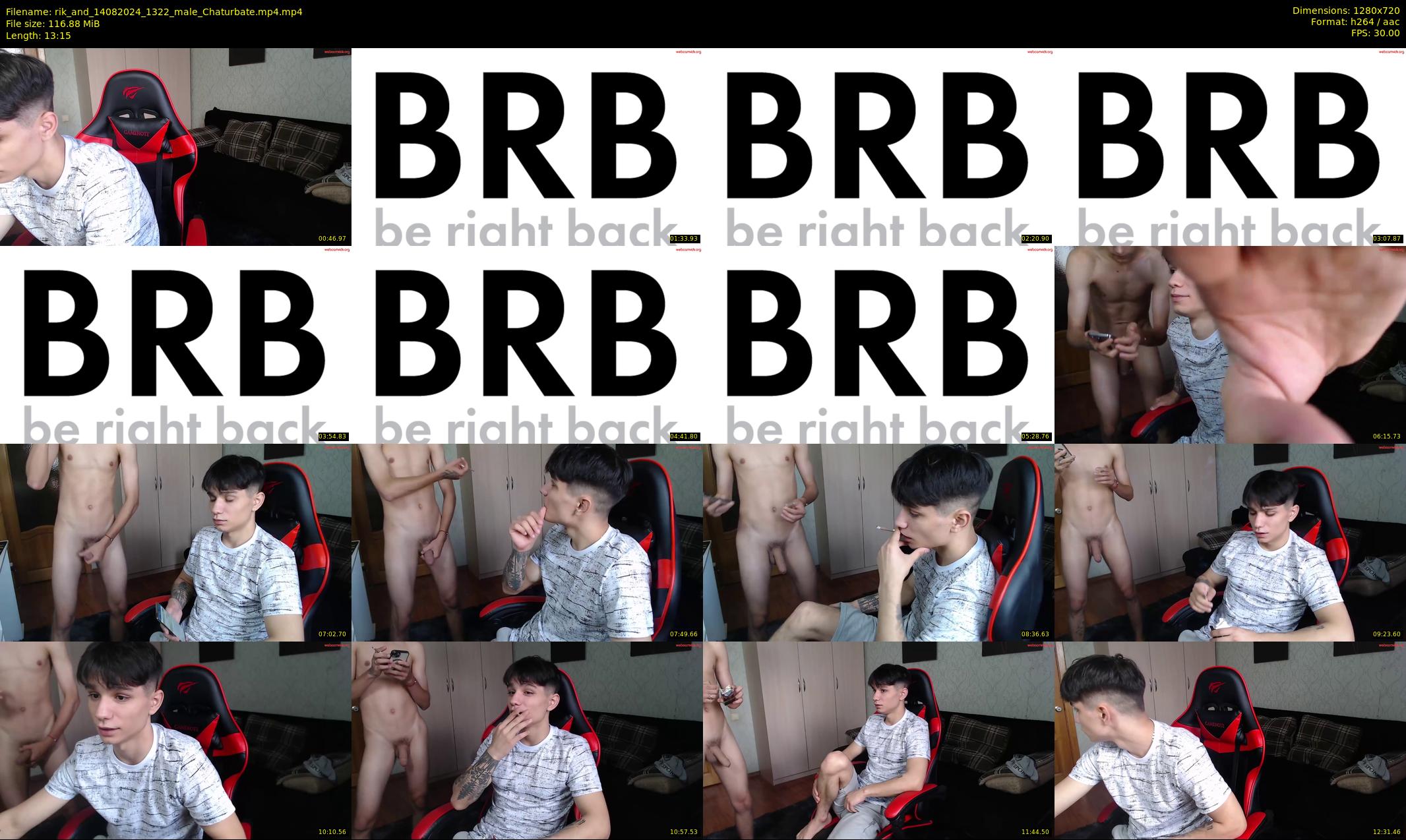 rik_and — 14 minute Chaturbate male cam show recording, 720p, Aug 14, 2024