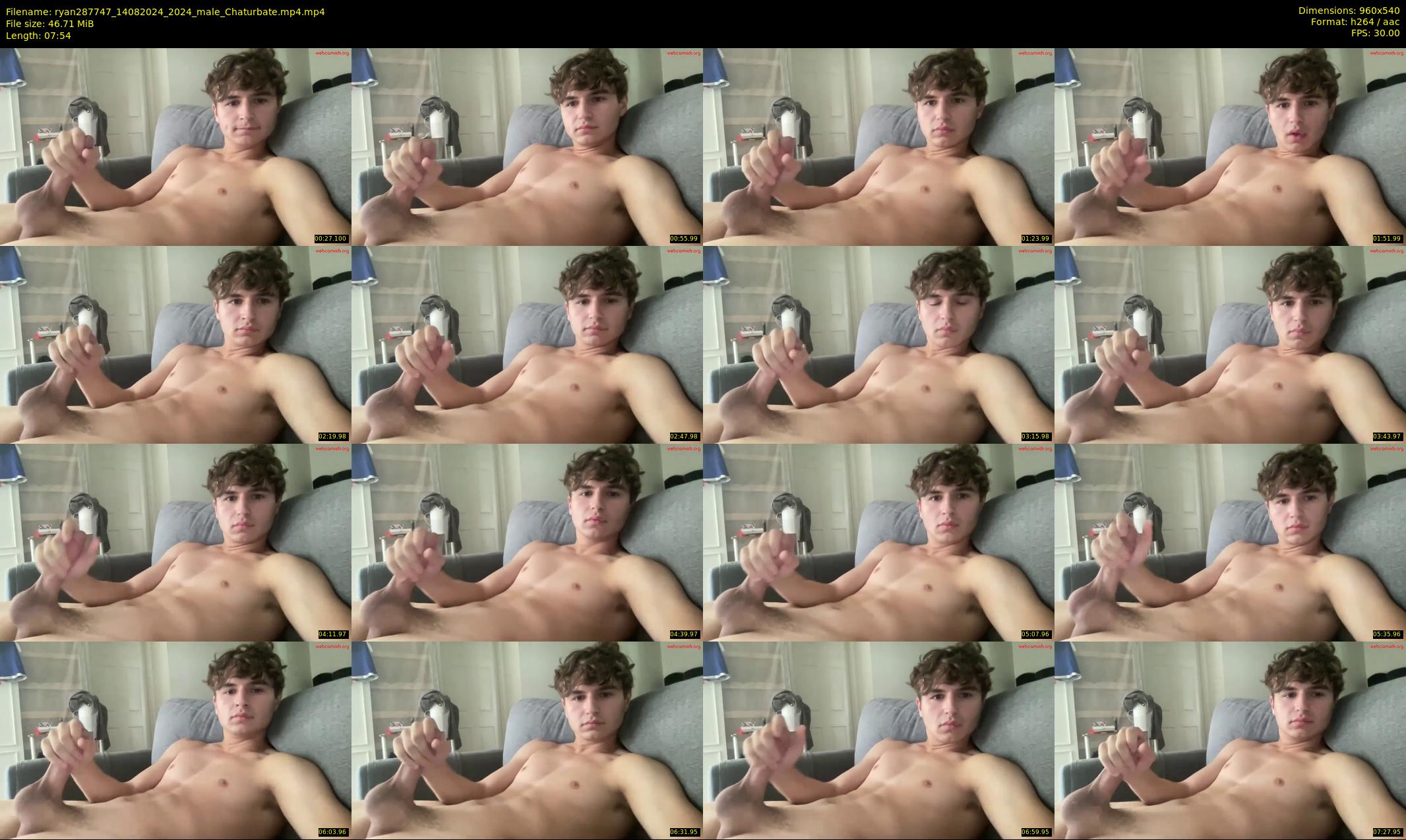 ryan287747 — 8 minute Chaturbate male cam show recording, 480p, Aug 14, 2024