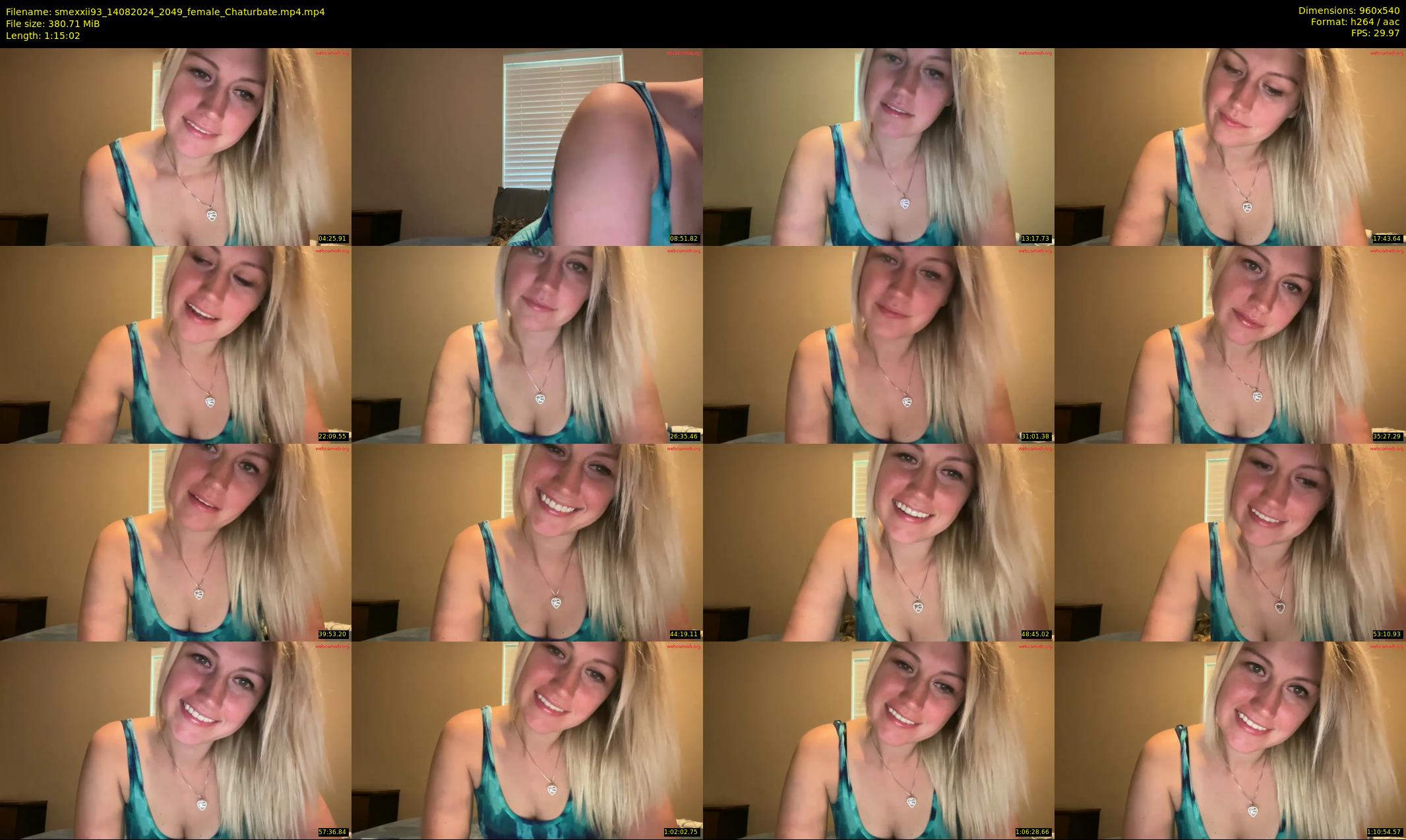 smexxii93 — 76 minute Chaturbate female cam show recording, 480p, Aug 14, 2024