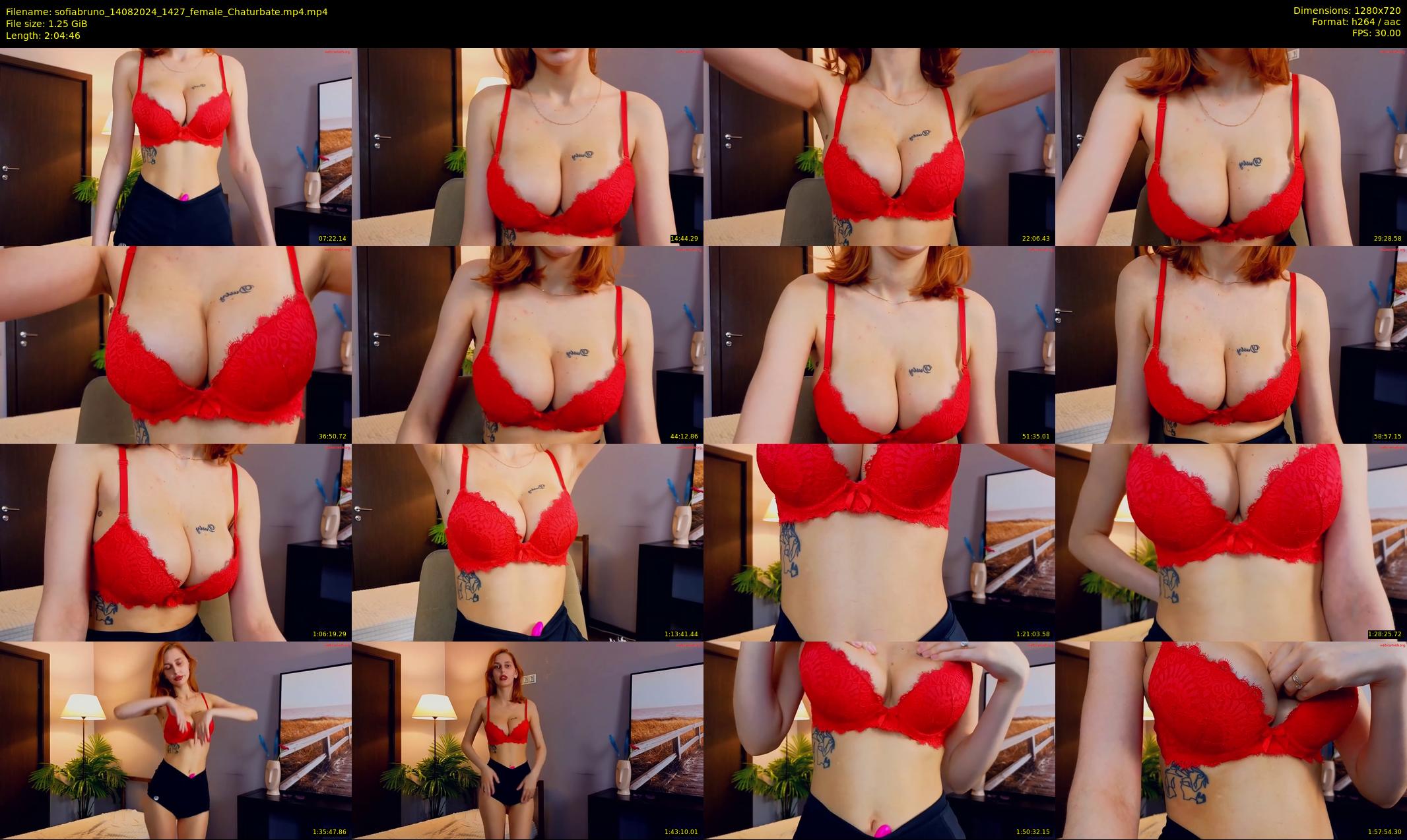 sofiabruno — 125 minute Chaturbate female cam show recording, 720p, Aug 14, 2024