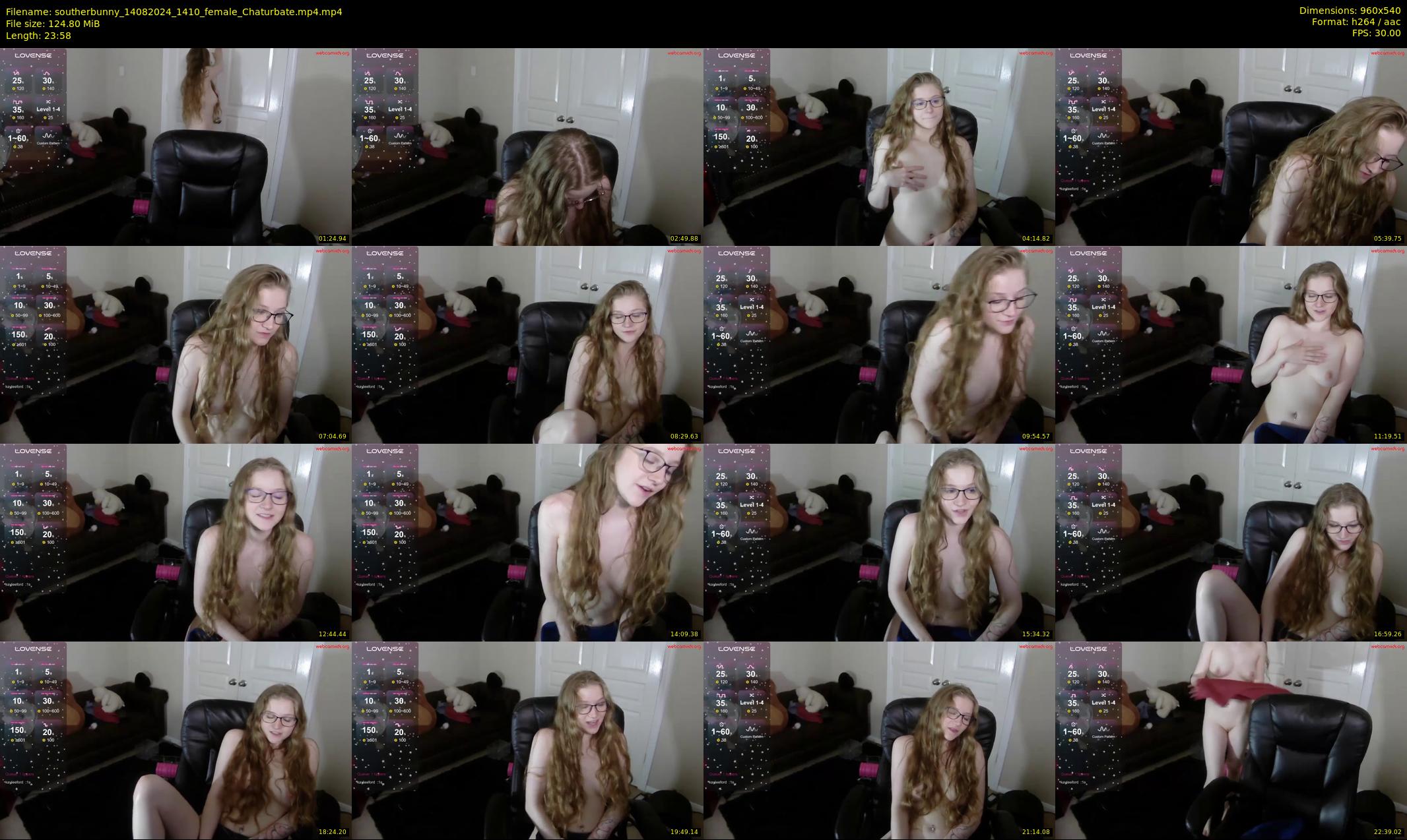 southerbunny — 24 minute Chaturbate female cam show recording, 480p, Aug 14, 2024