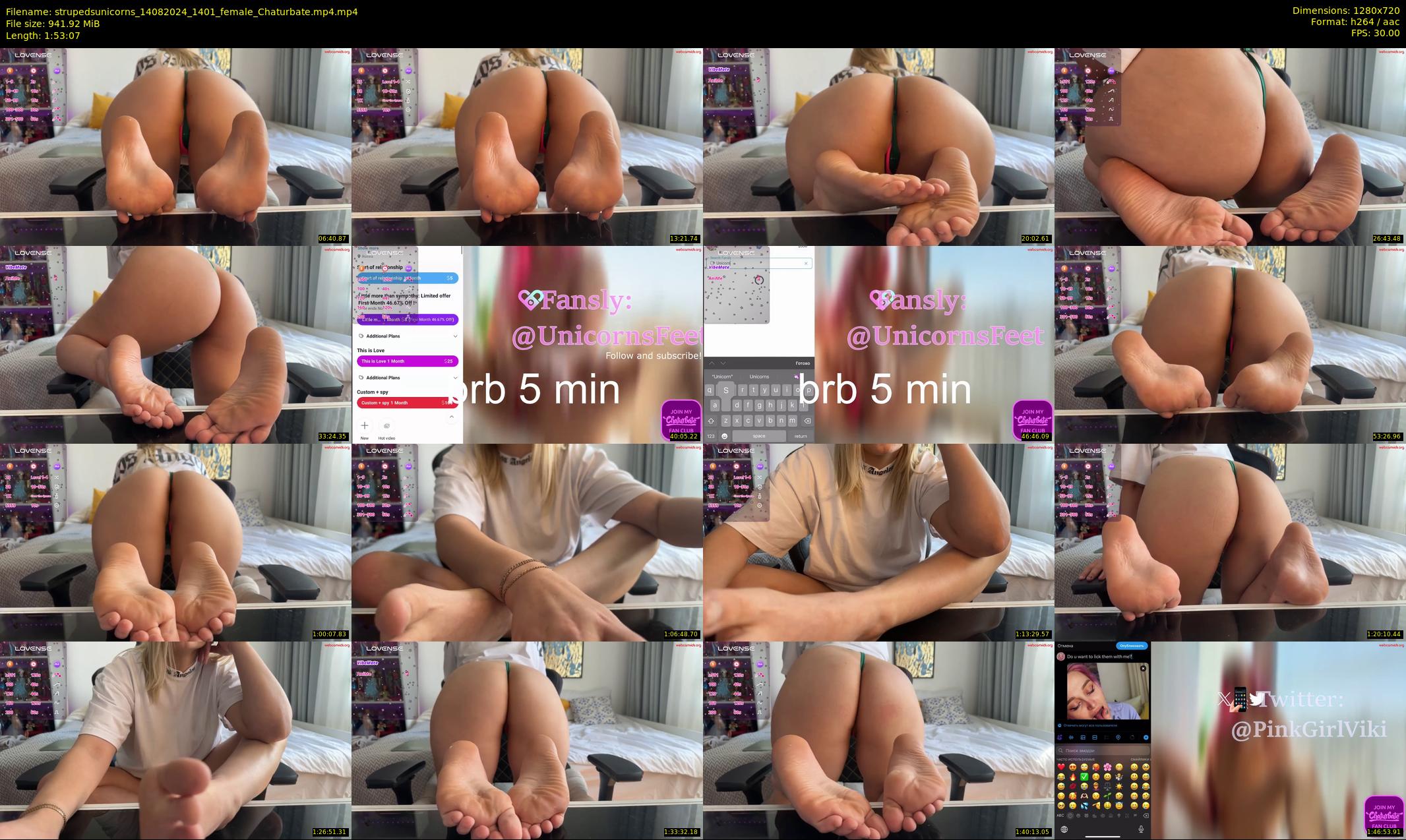 strupedsunicorns — 114 minute Chaturbate couple cam show recording, 720p, Aug 14, 2024