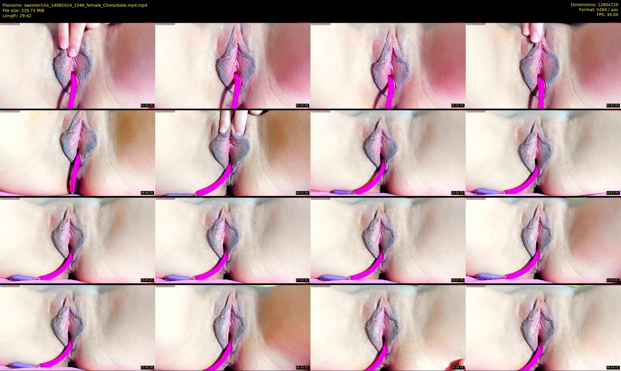 sweetericka — 30 minute Chaturbate couple cam show recording, 720p, Aug 14, 2024