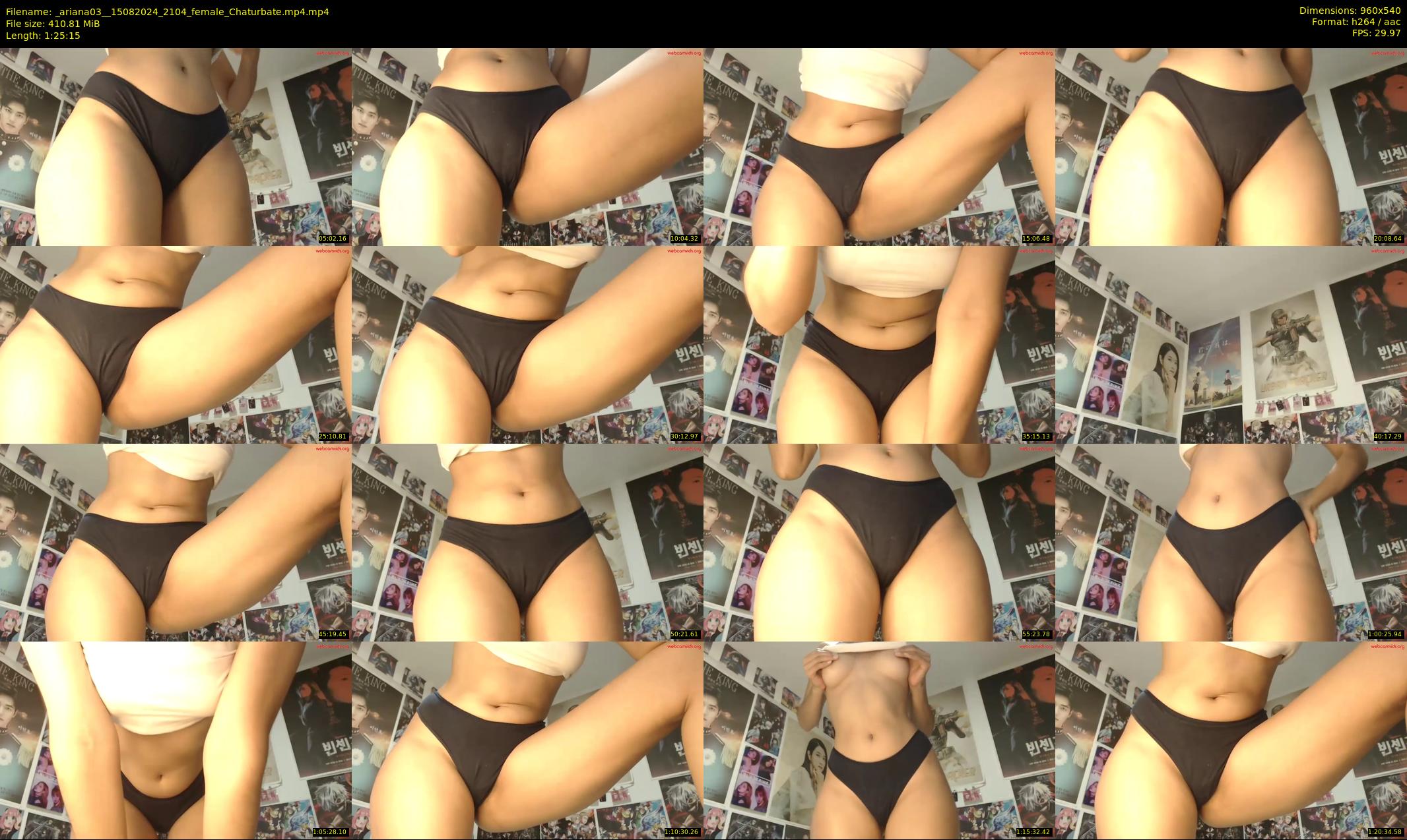 _ariana03_ — 86 minute Chaturbate female cam show recording, 480p, Aug 15, 2024