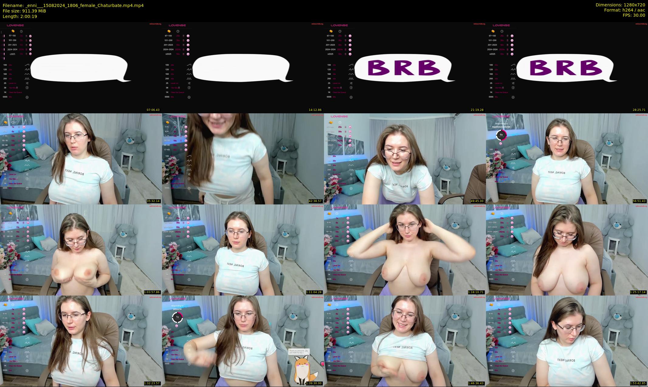 _enni__ — 121 minute Chaturbate female cam show recording, 720p, Aug 15, 2024