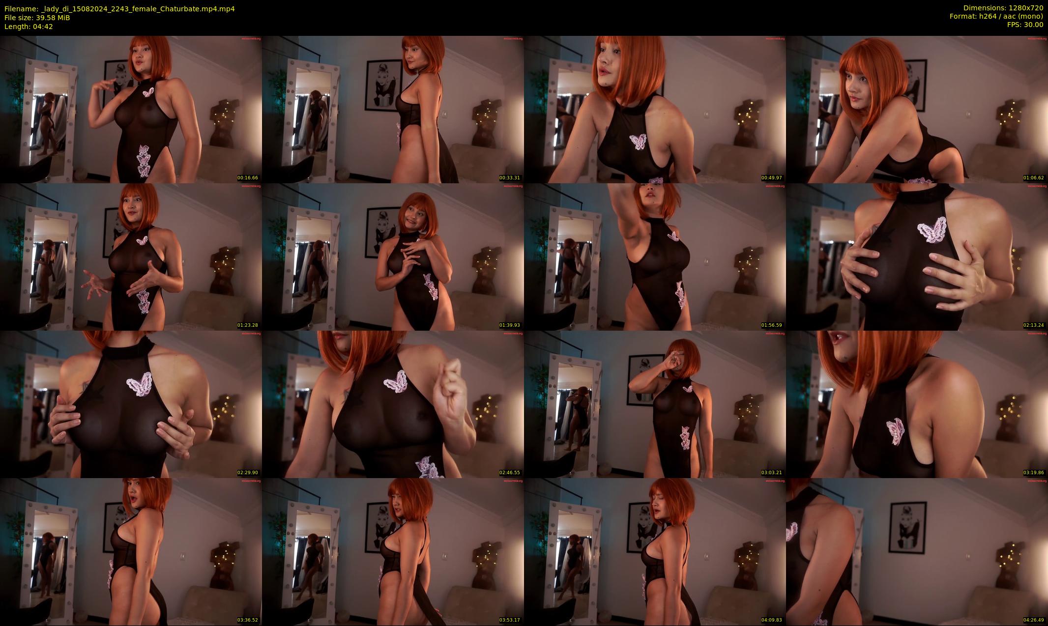 _lady_di — 5 minute Chaturbate female cam show recording, 720p, Aug 15, 2024