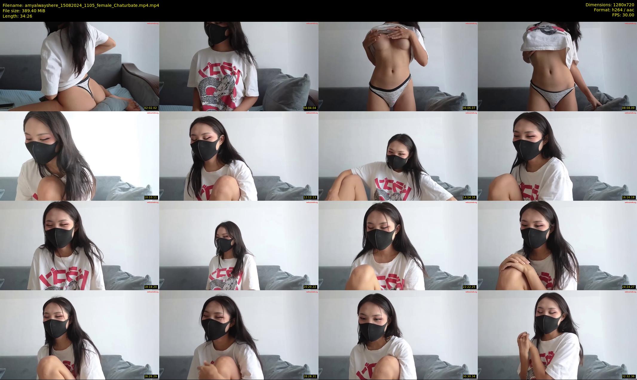 amyalwayshere — 35 minute Chaturbate female cam show recording, 720p, Aug 15, 2024