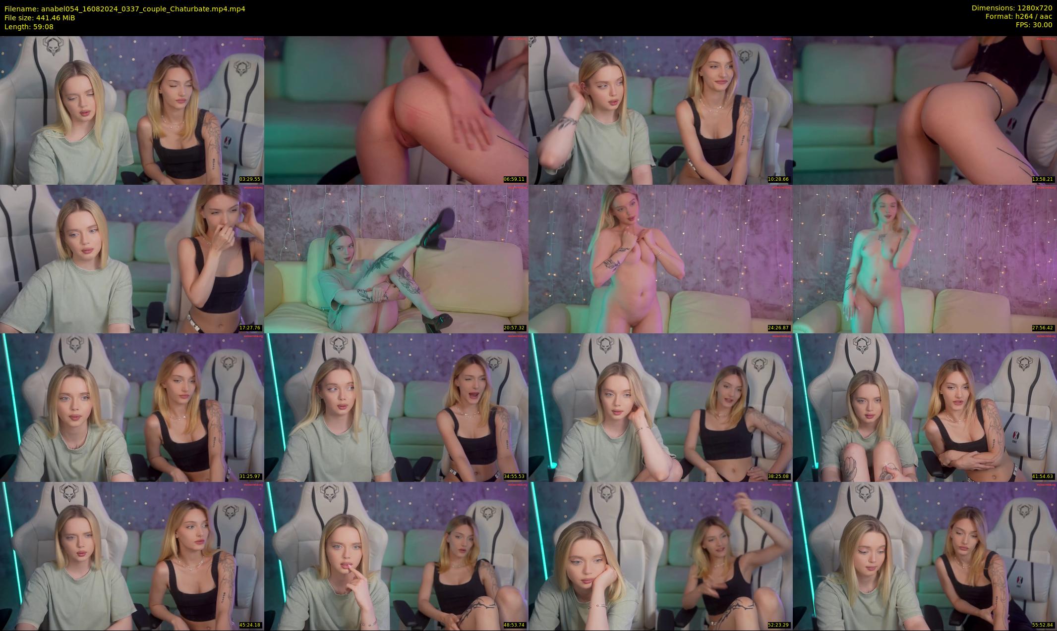 anabel054 — 60 minute Chaturbate female cam show recording, 720p, Aug 16, 2024