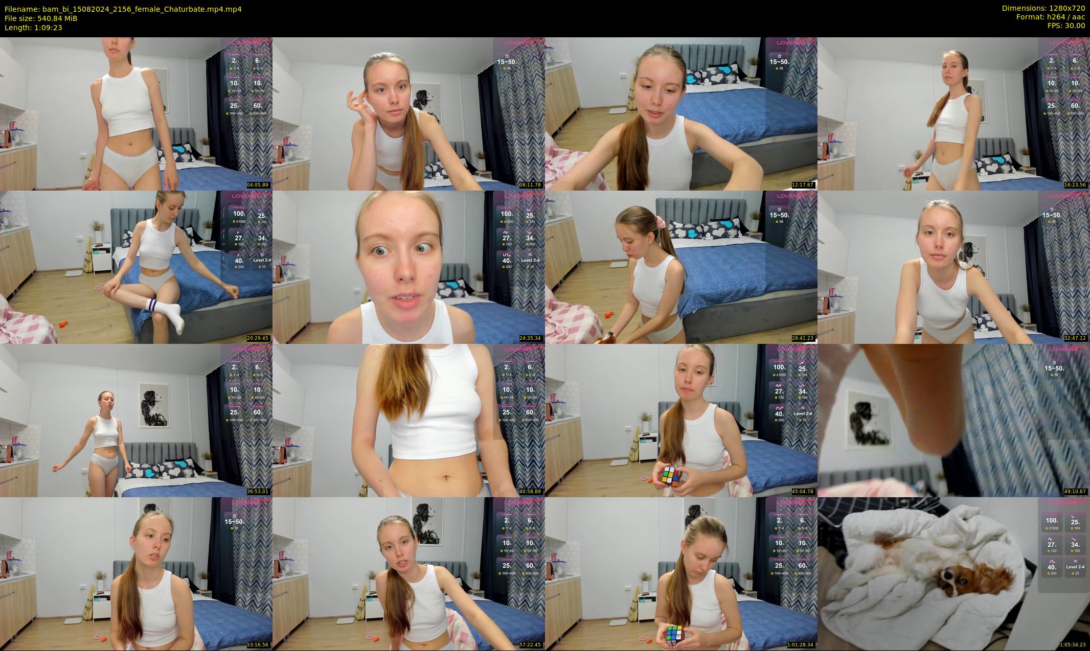 bam_bi — 70 minute Chaturbate female cam show recording, 720p, Aug 15, 2024