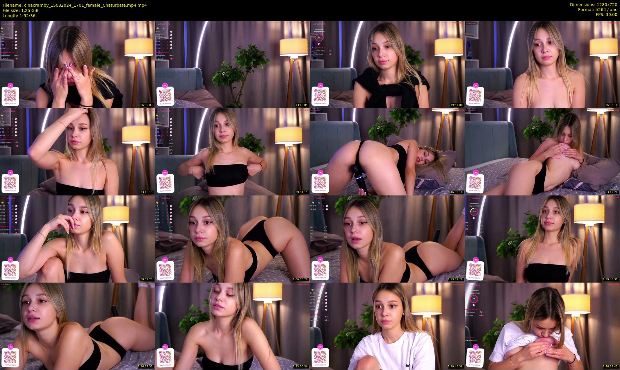 cinacramby — 113 minute Chaturbate female cam show recording, 720p, Aug 15, 2024
