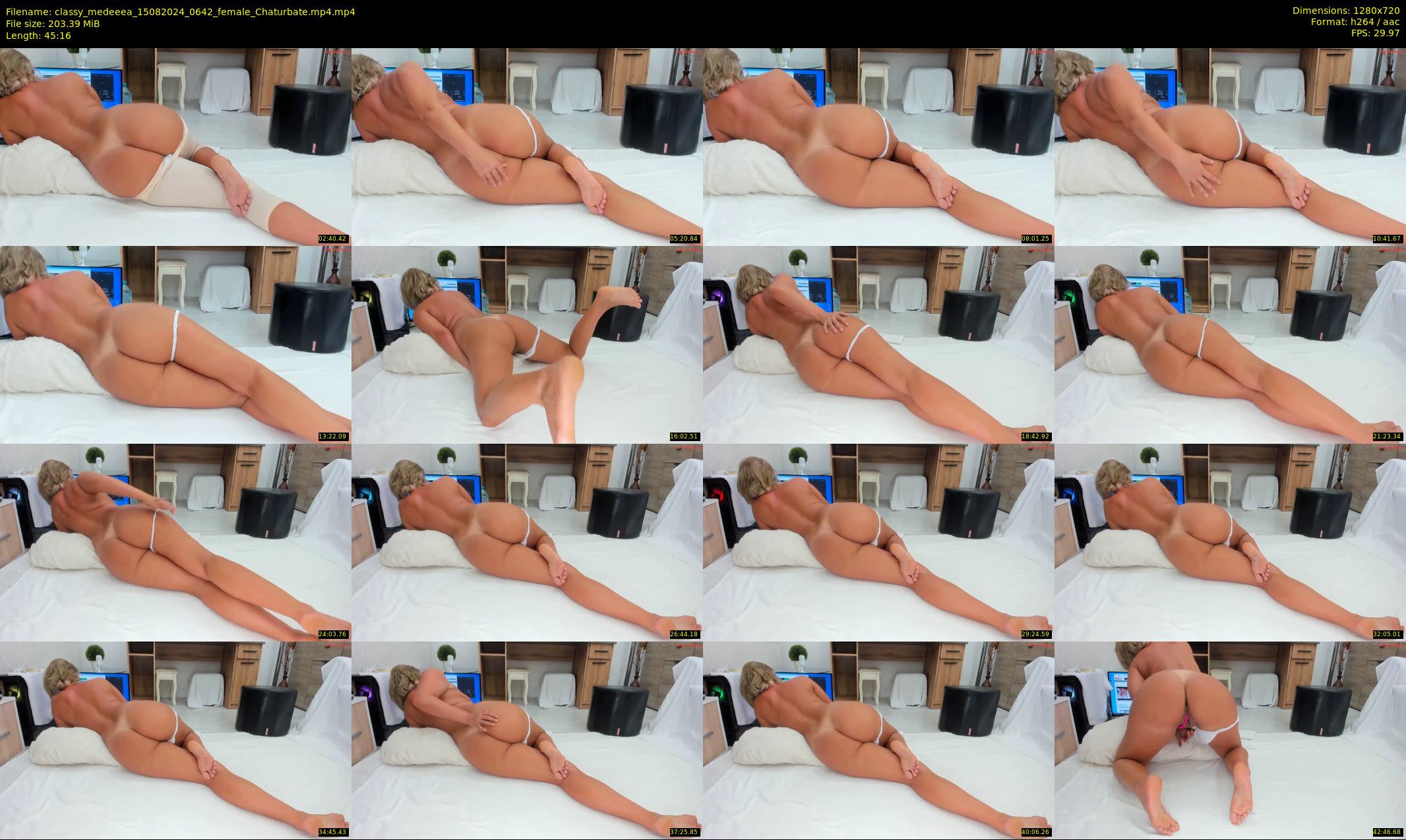 classy_medeeea — 46 minute Chaturbate female cam show recording, 720p, Aug 15, 2024